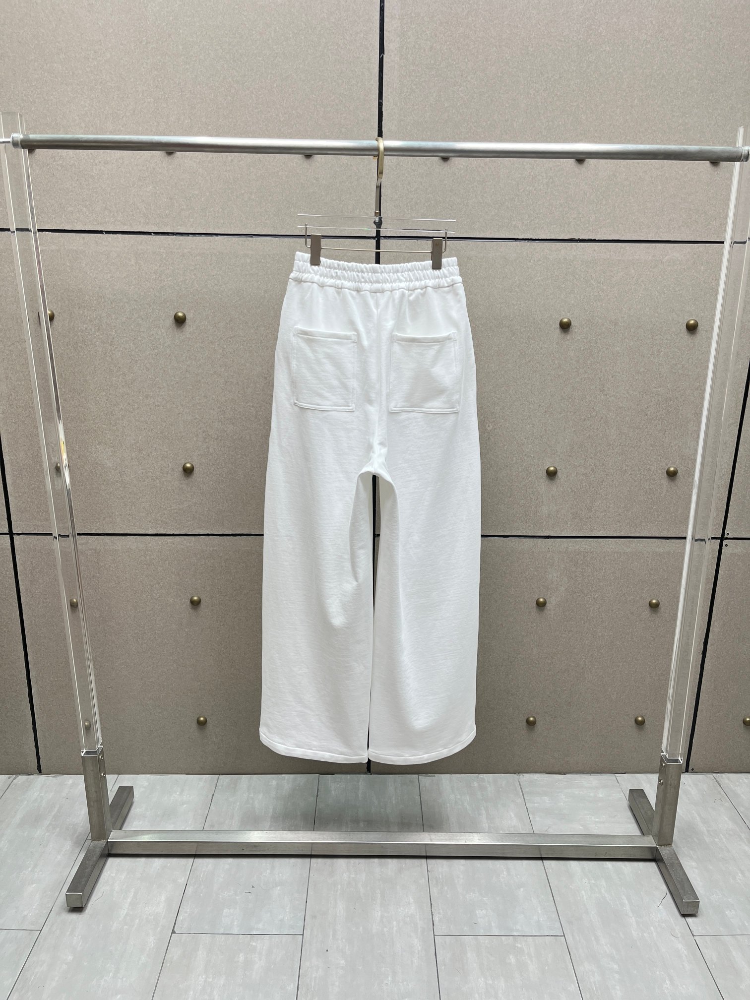 ❤️橡筋腰卫裤！棉 白 SML