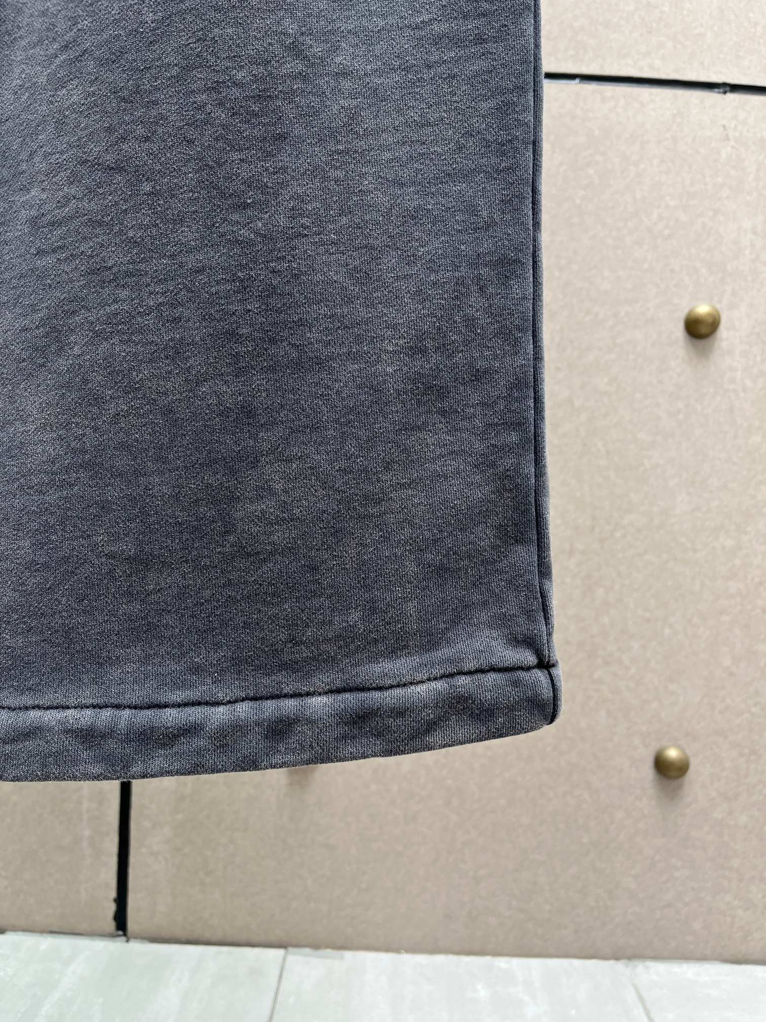 ❤️重效洗橡筋腰卫裤！棉 黑灰色 SML