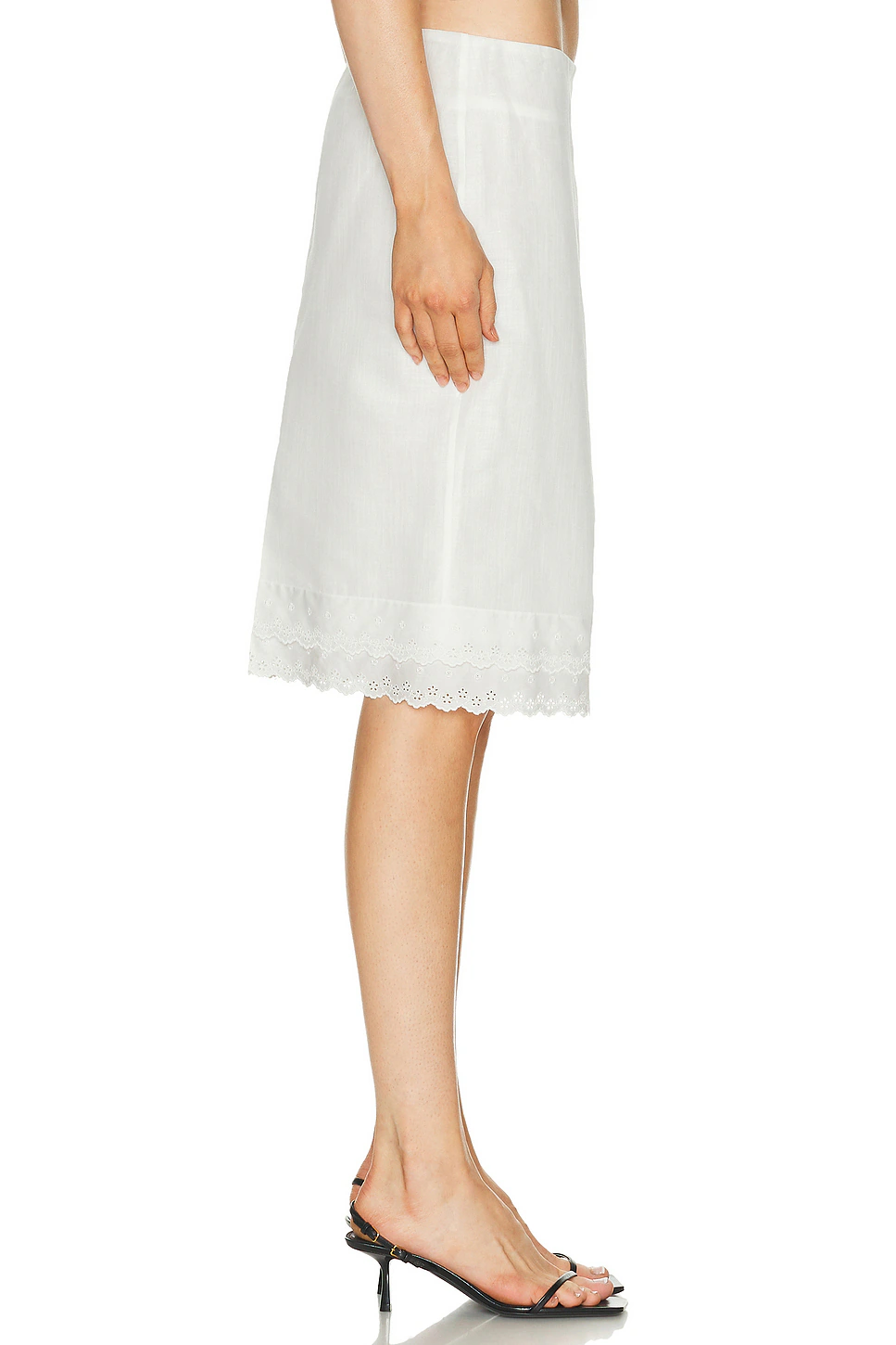 ❤️苎麻刺绣花边半裙！SML