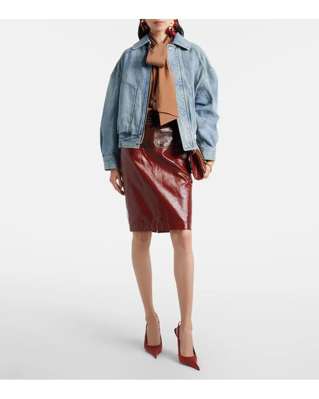 ❤️翻领牛仔夹克外套！棉 SML