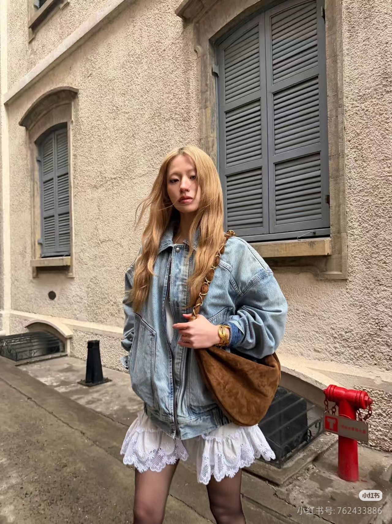 ❤️翻领牛仔夹克外套！棉 SML