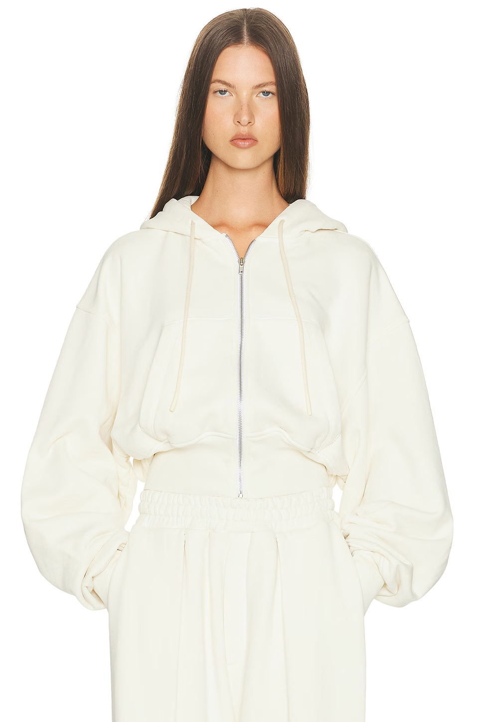 NO:753960,Hooded zipper sweatshirt jacket!  Cotton White SML,,hoodie,sweatshirts,jackets & coats,hats,19860909连帽拉链卫衣外套！棉 白 SML,,hoodie,sweatshirts,jackets & coats,hats,,Women's clothing