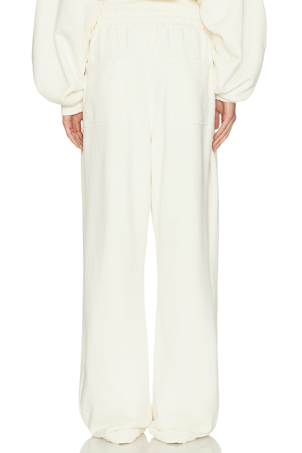 ❤️橡筋腰卫裤！棉 白 SML