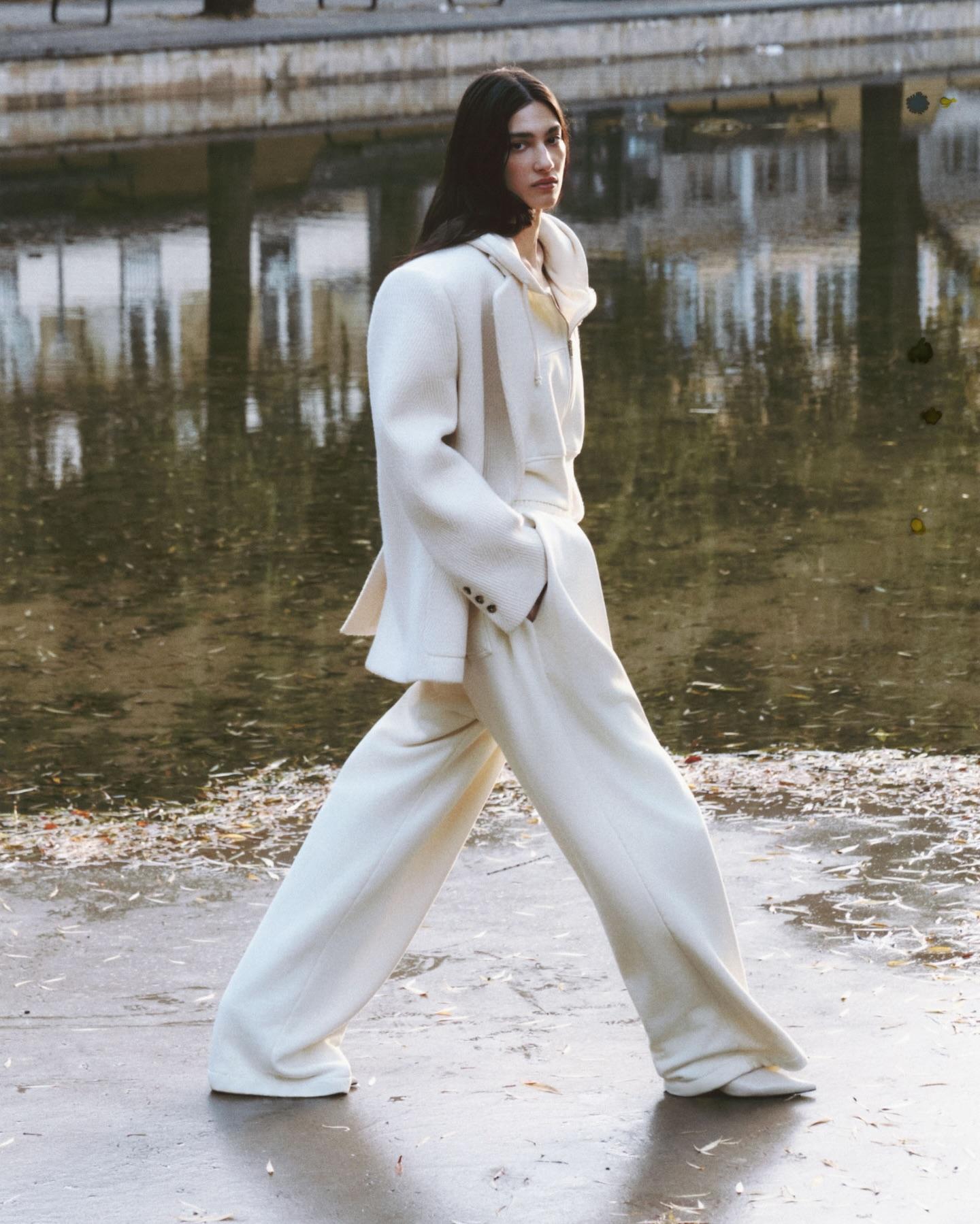 ❤️橡筋腰卫裤！棉 白 SML