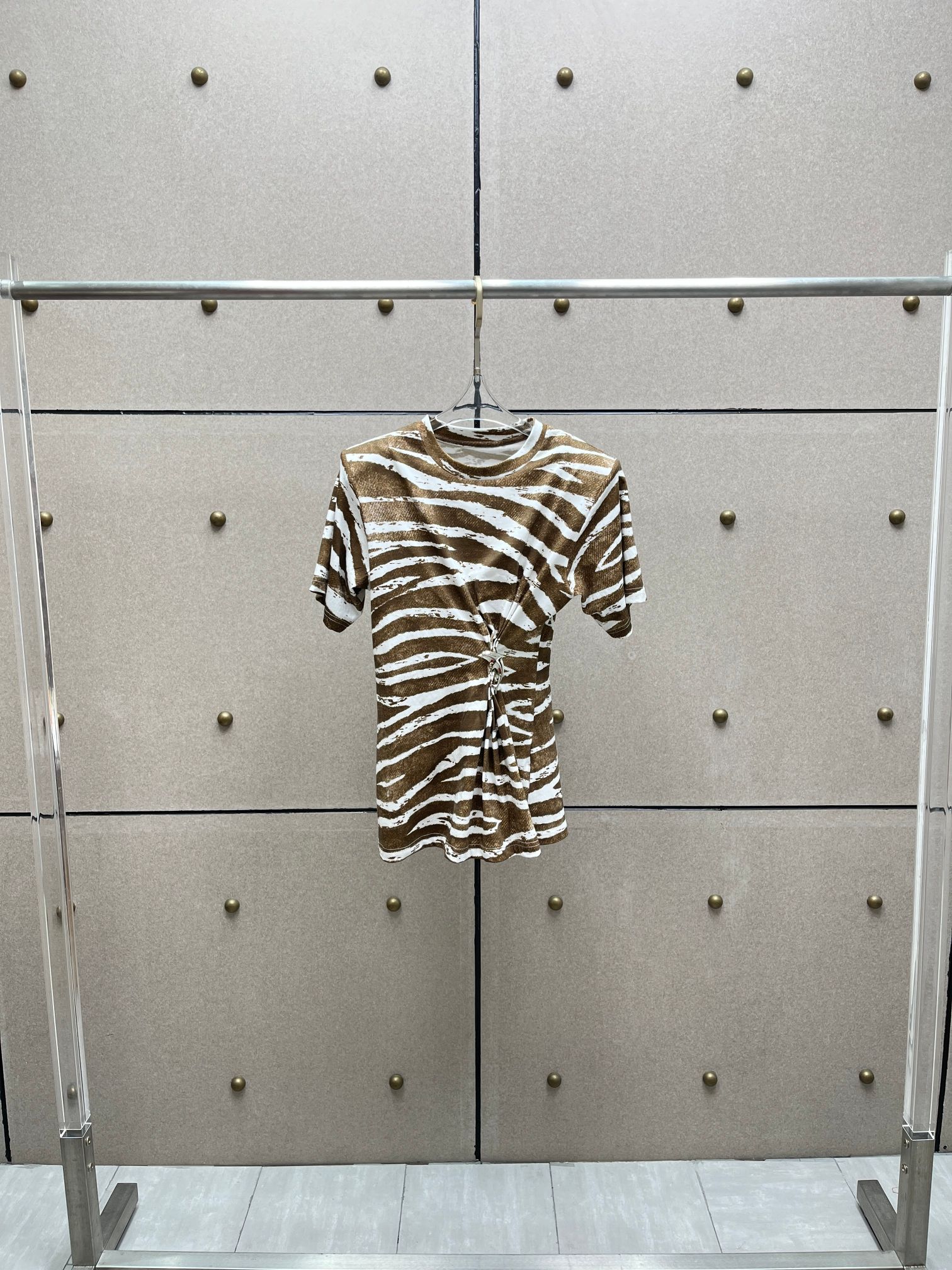 ❤️斑马纹印花T恤！棉 SML