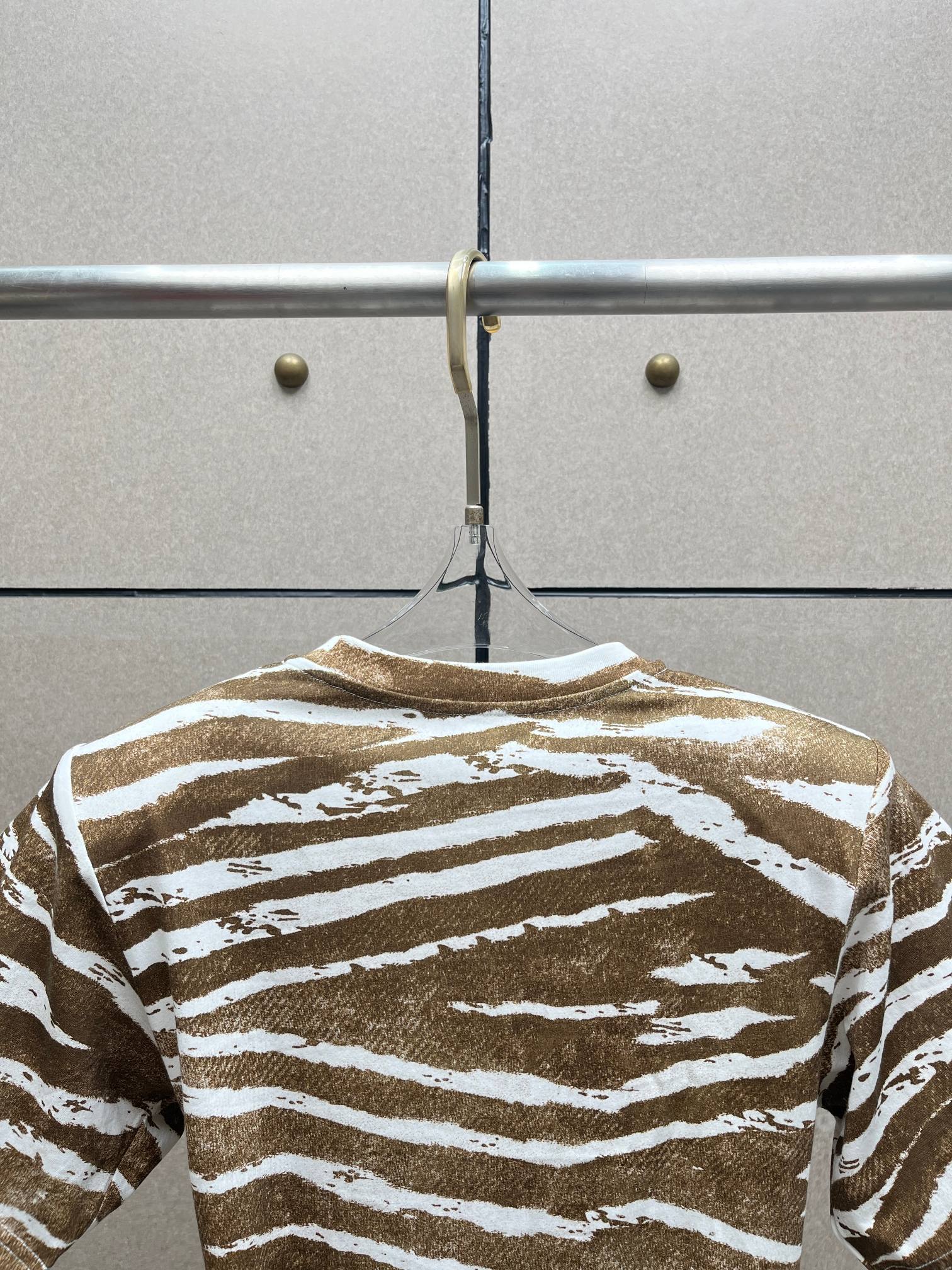 ❤️斑马纹印花T恤！棉 SML