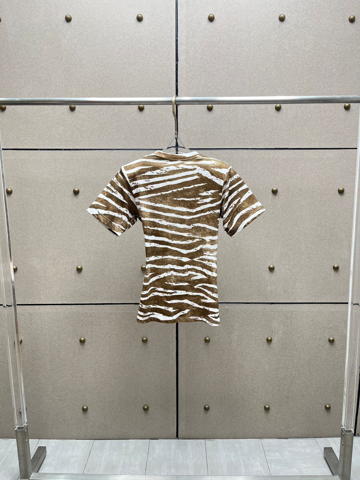 ❤️斑马纹印花T恤！棉 SML