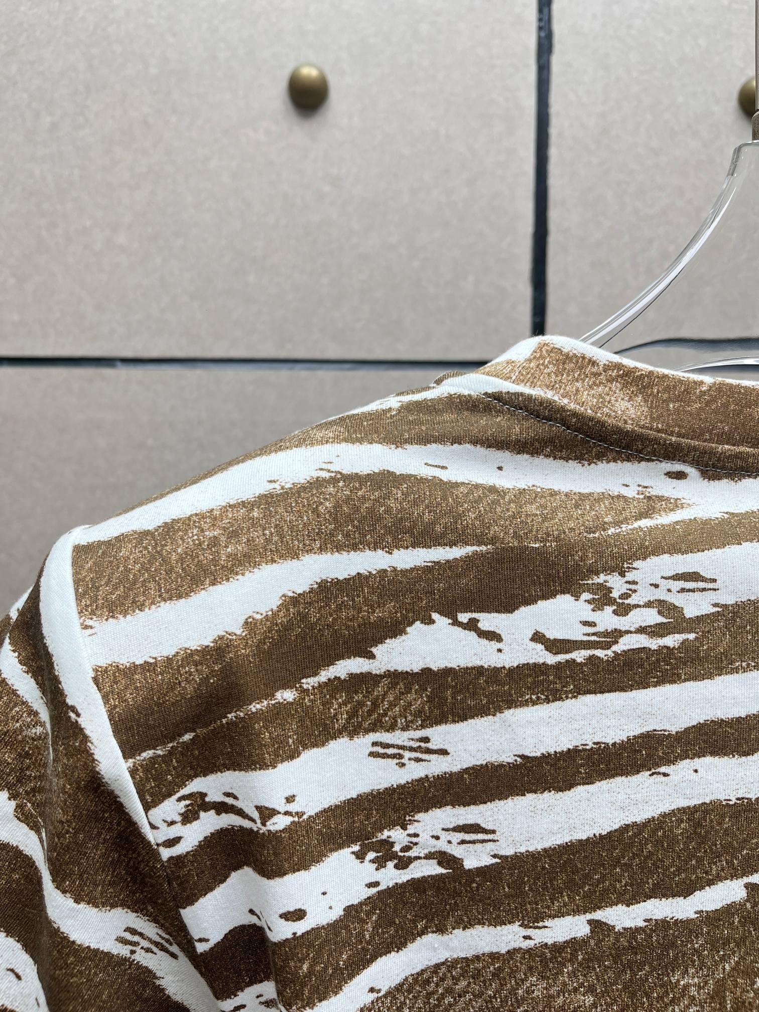 ❤️斑马纹印花T恤！棉 SML