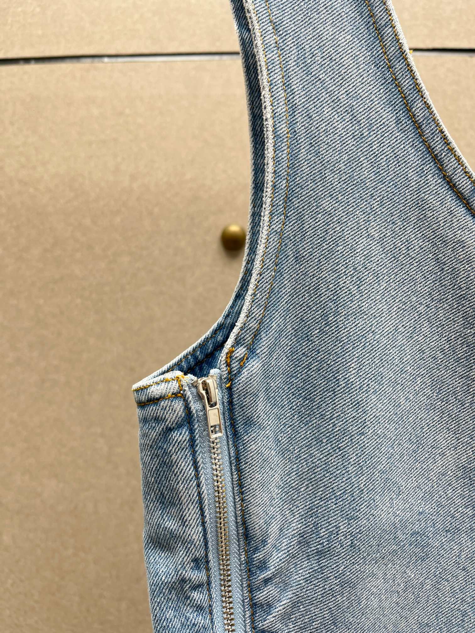 ❤️洗水牛仔背带裤！棉 SML