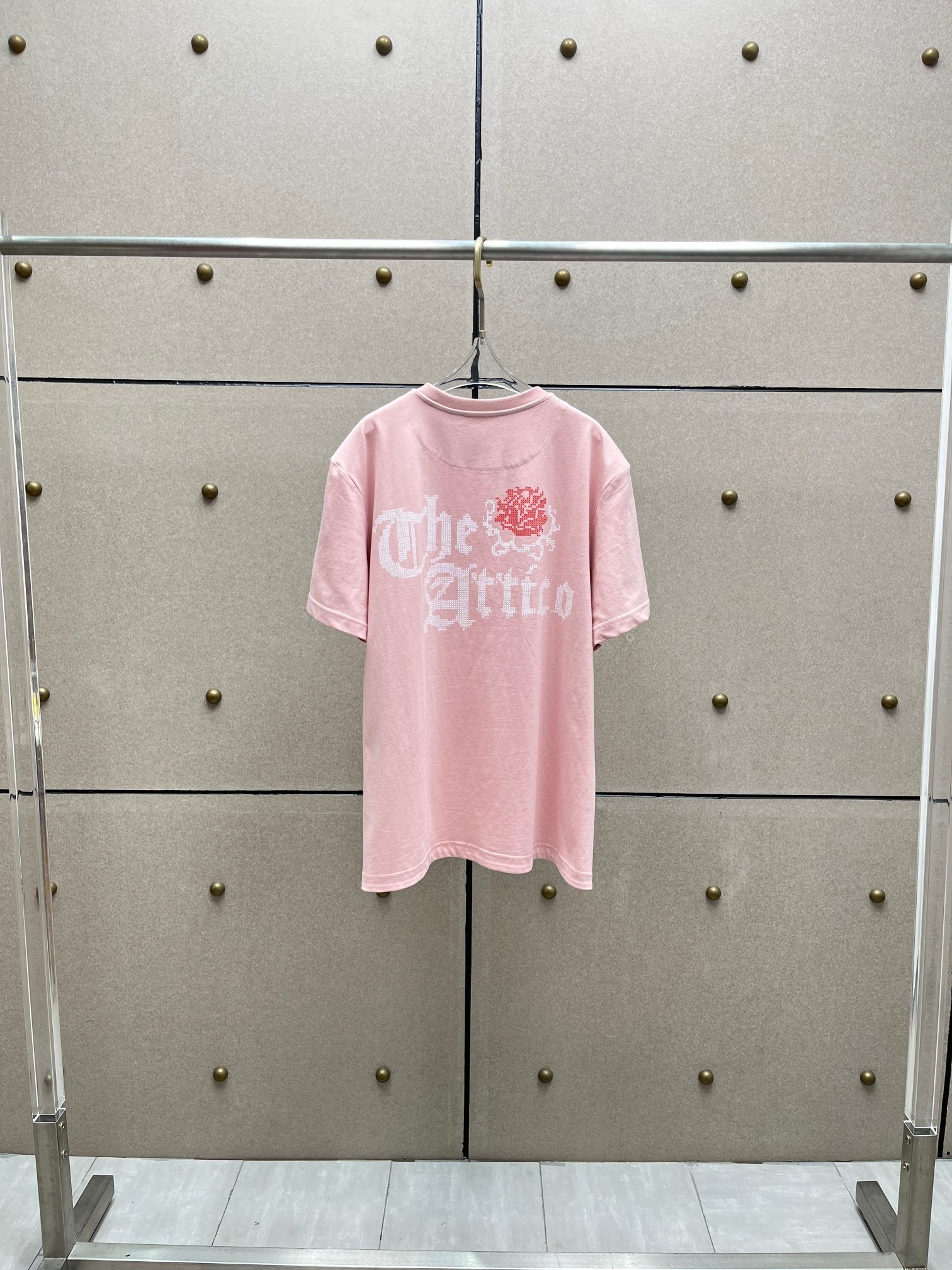 ❤️前后图案印花宽松T恤！棉 SML