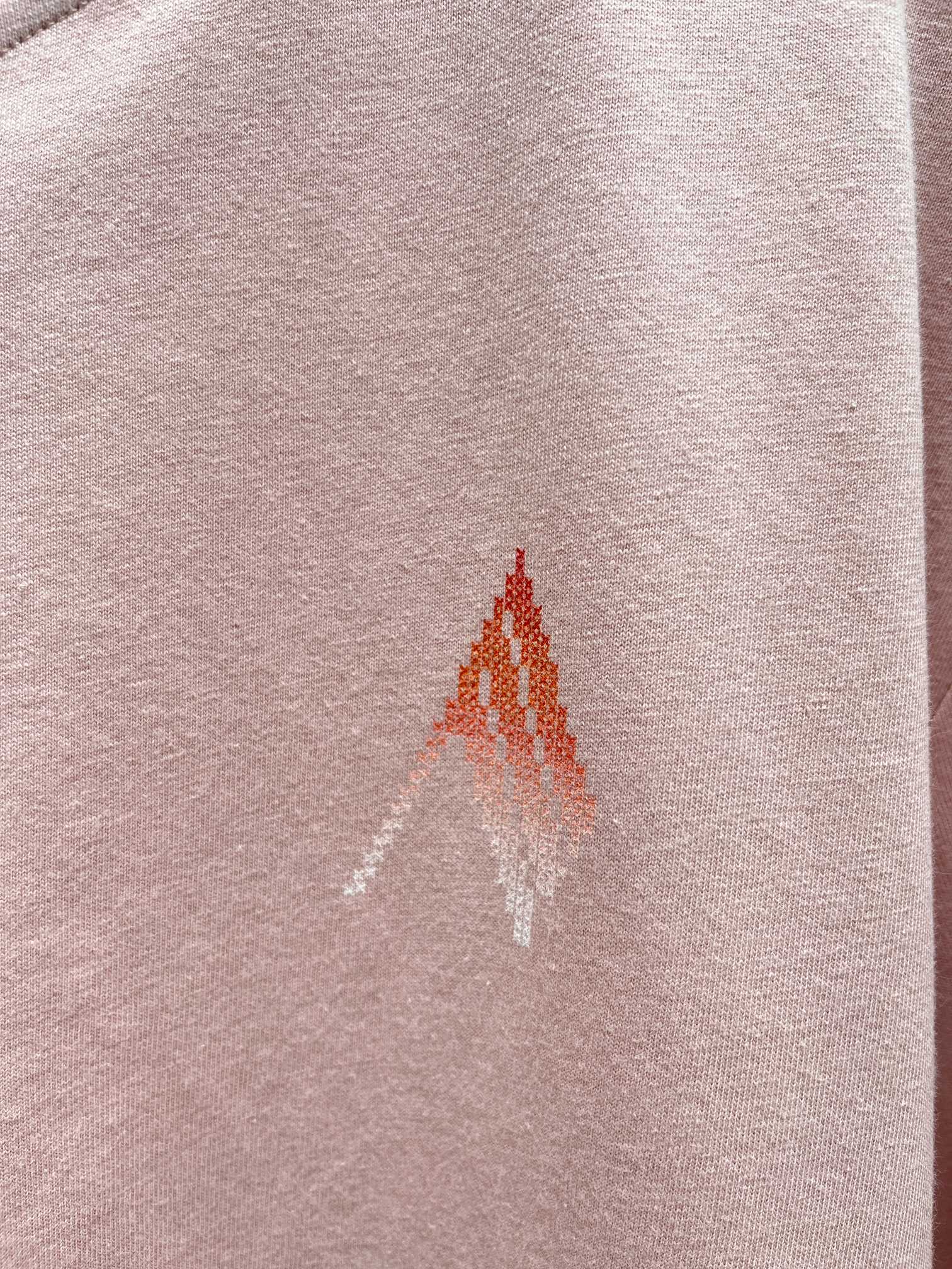 ❤️前后图案印花宽松T恤！棉 SML