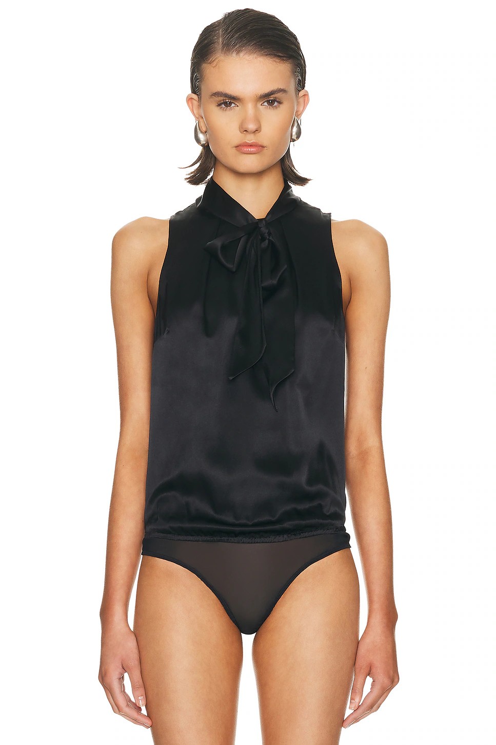 ❤️丝质系带连体衣！黏胶 SML