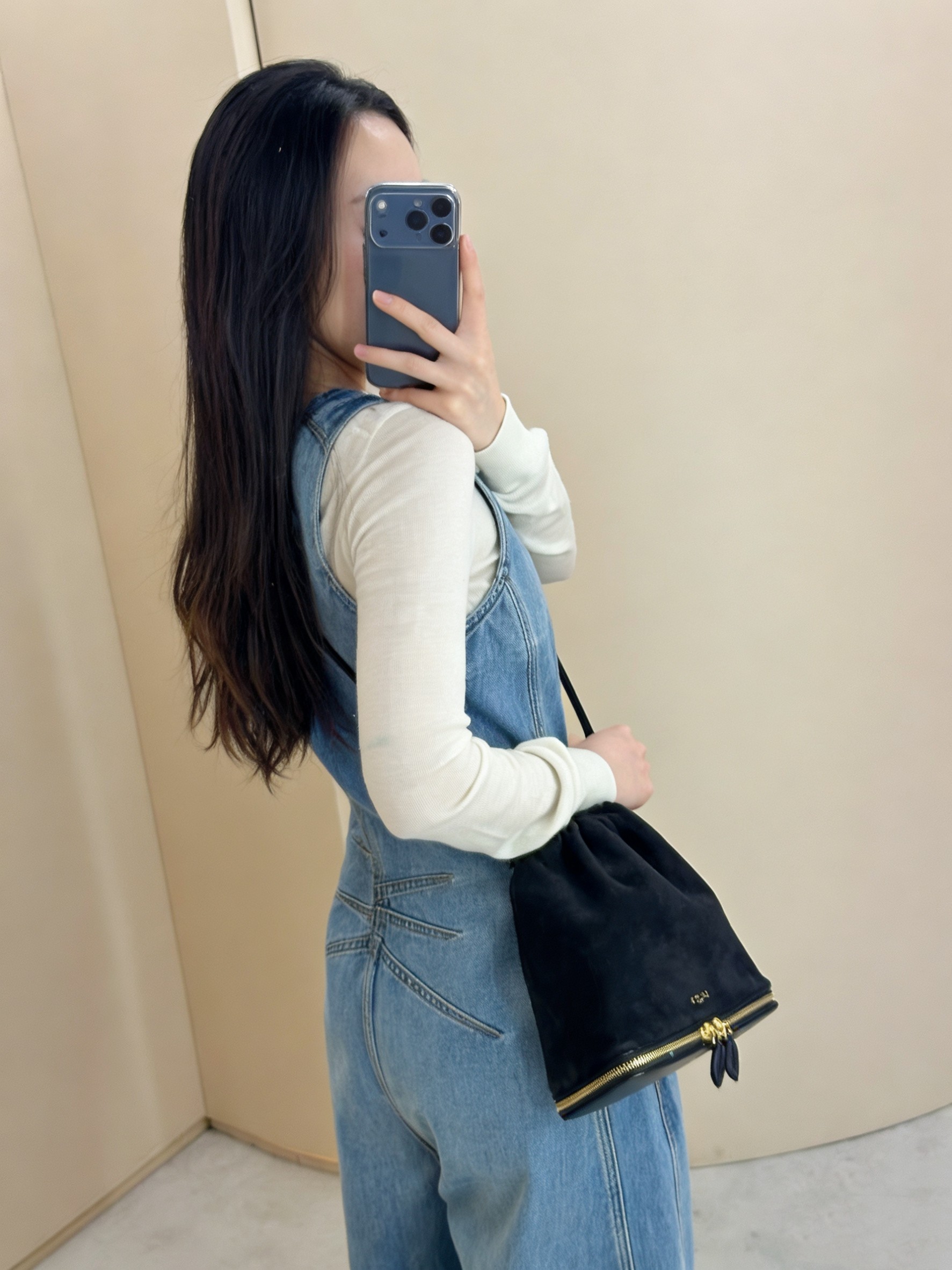 ❤️洗水牛仔背带裤！棉 SML