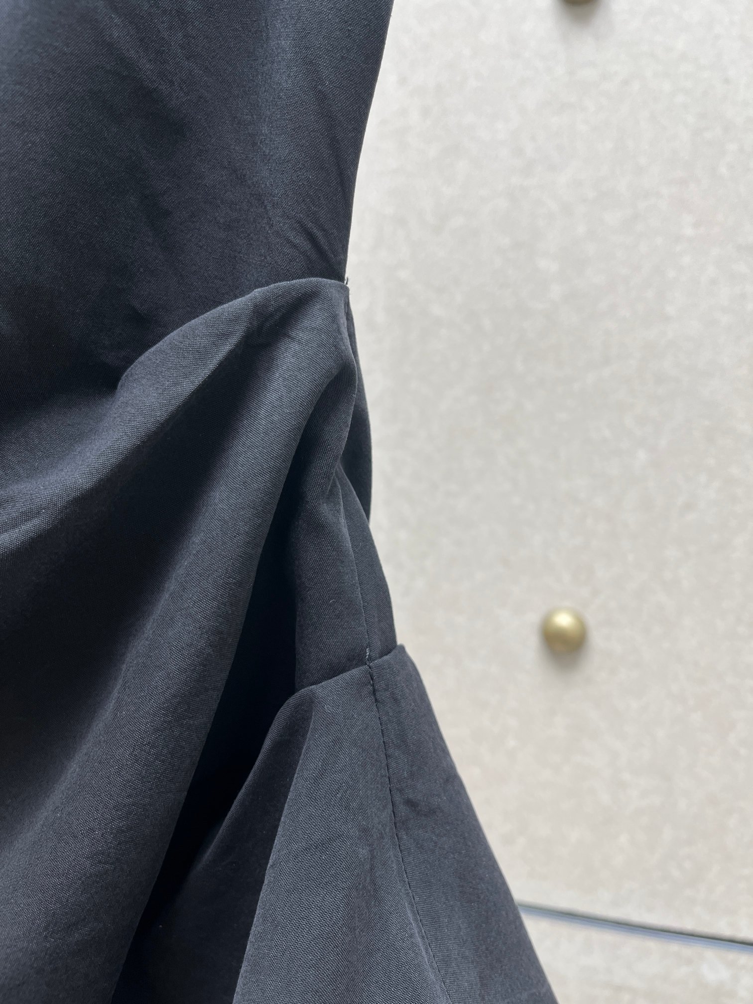 ❤️棉质宽花边收褶吊带上衣！两色 SML