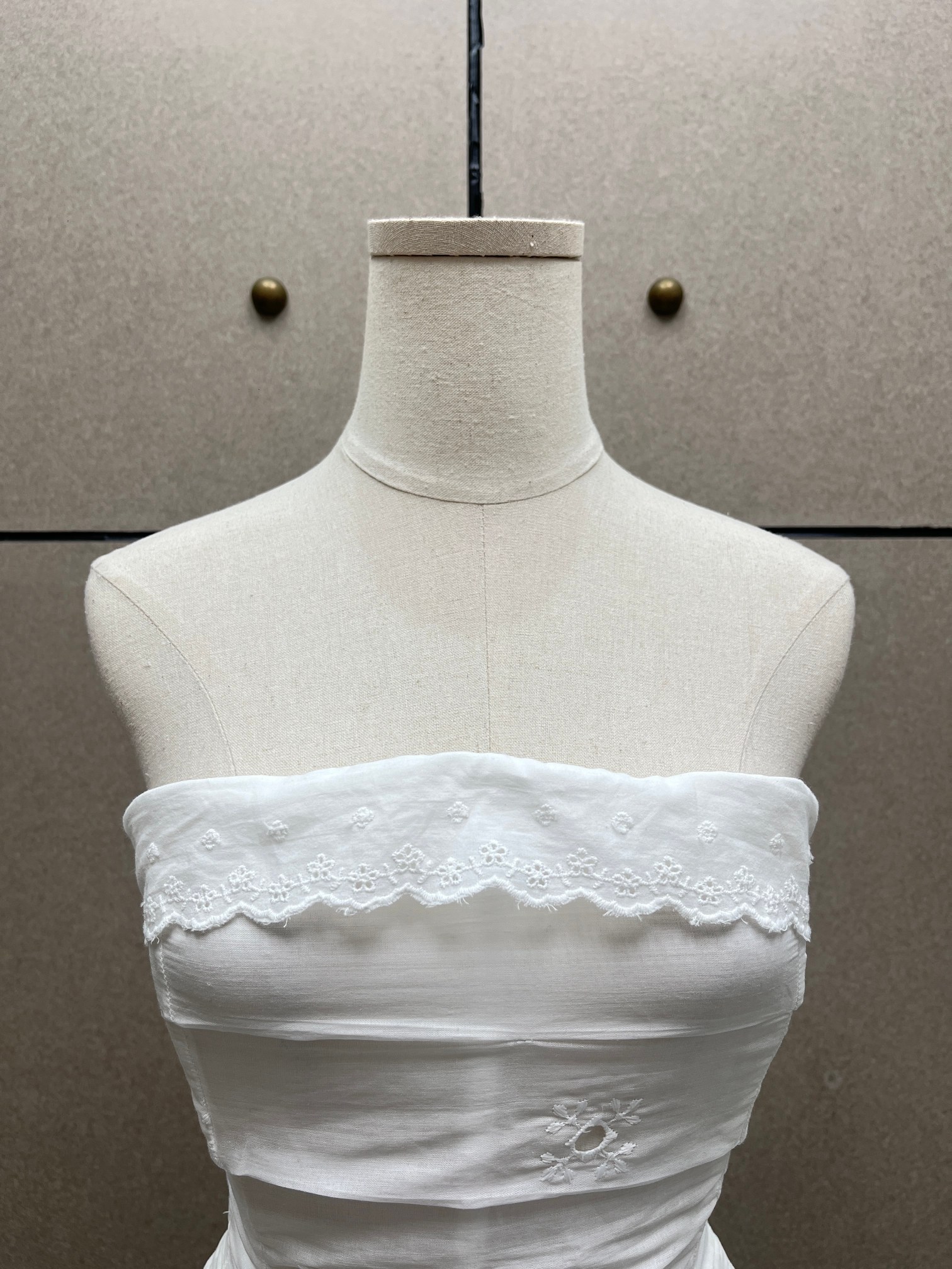 ❤️苎麻刺绣花边上衣！SML