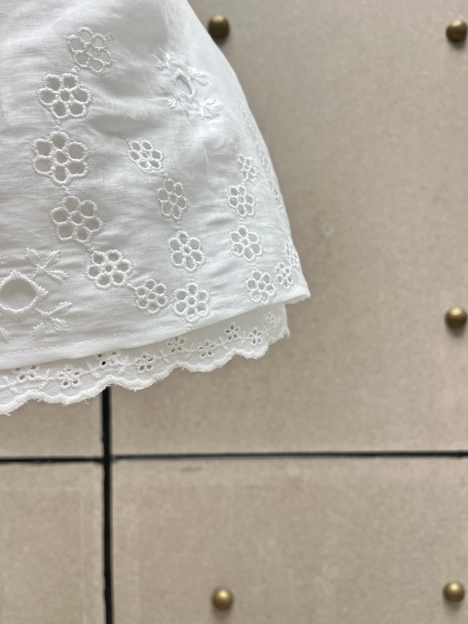 ❤️苎麻刺绣花边上衣！SML