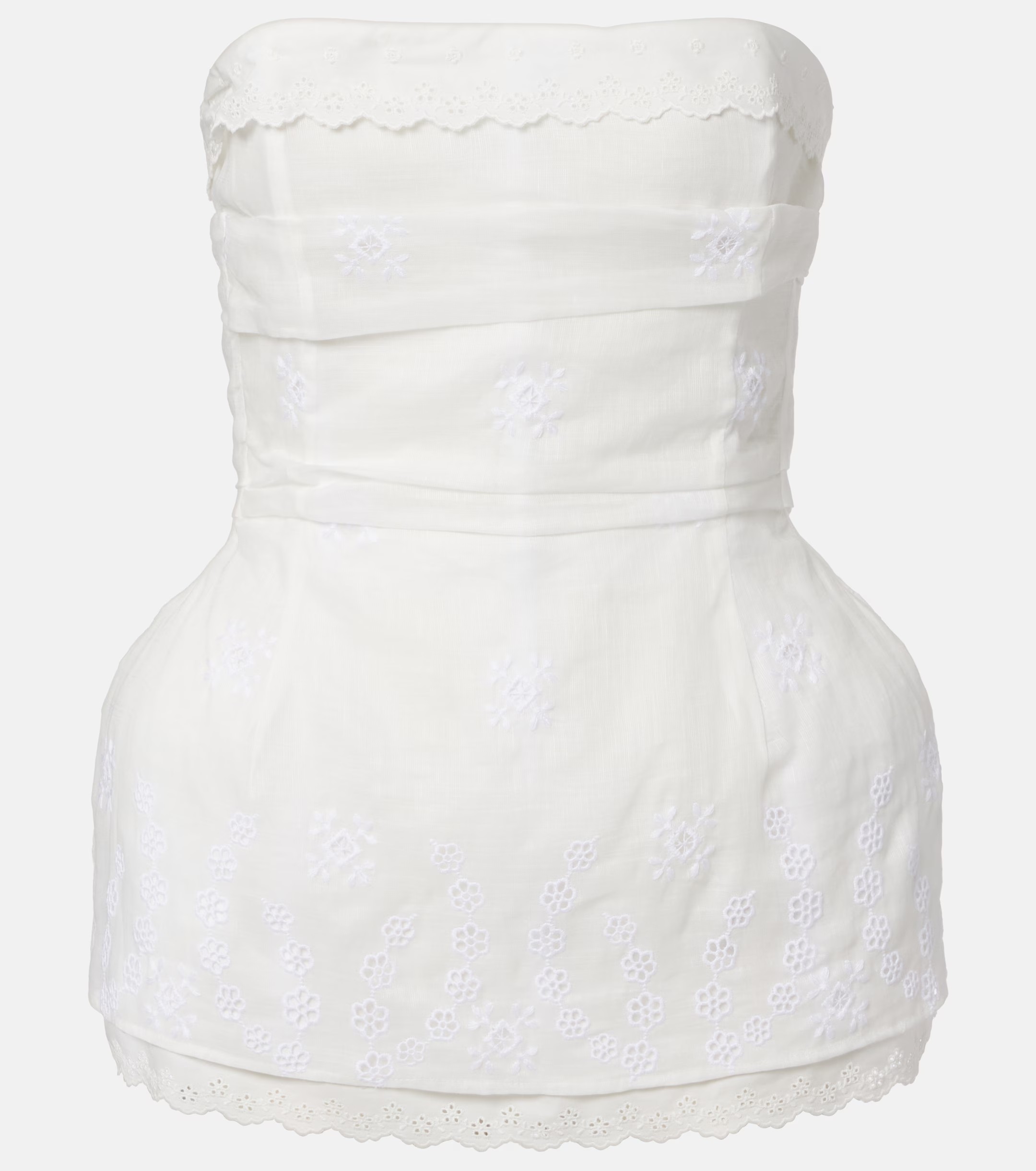 ❤️苎麻刺绣花边上衣！SML