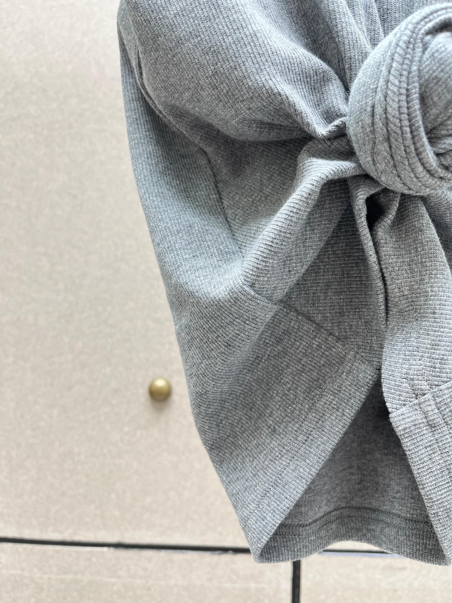 ♥️打结纽花螺纹背心！棉 SML