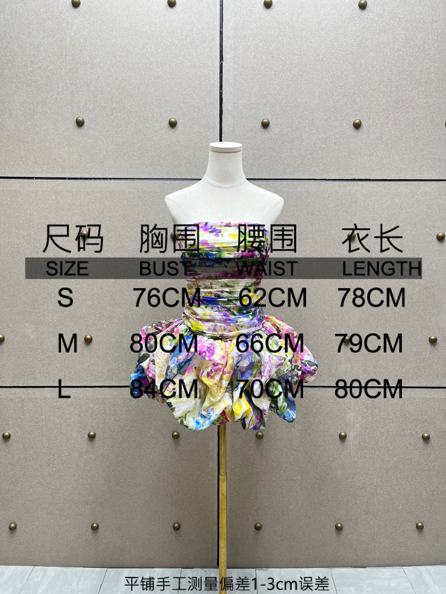 ❤️天丝亚麻混纺印花连衣裙！天丝亚麻 SML