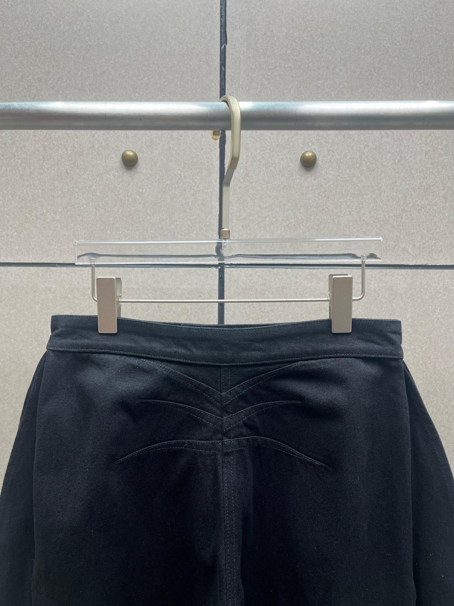 ❤️黑色牛仔裤！棉 SML