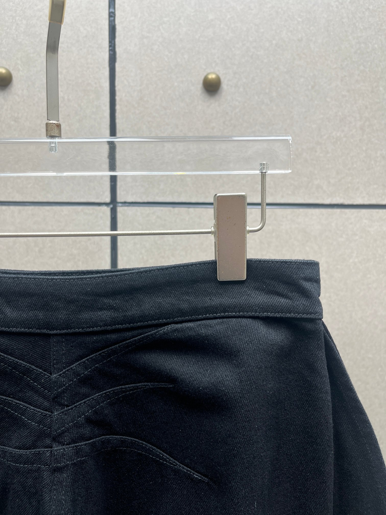 ❤️黑色牛仔裤！棉 SML