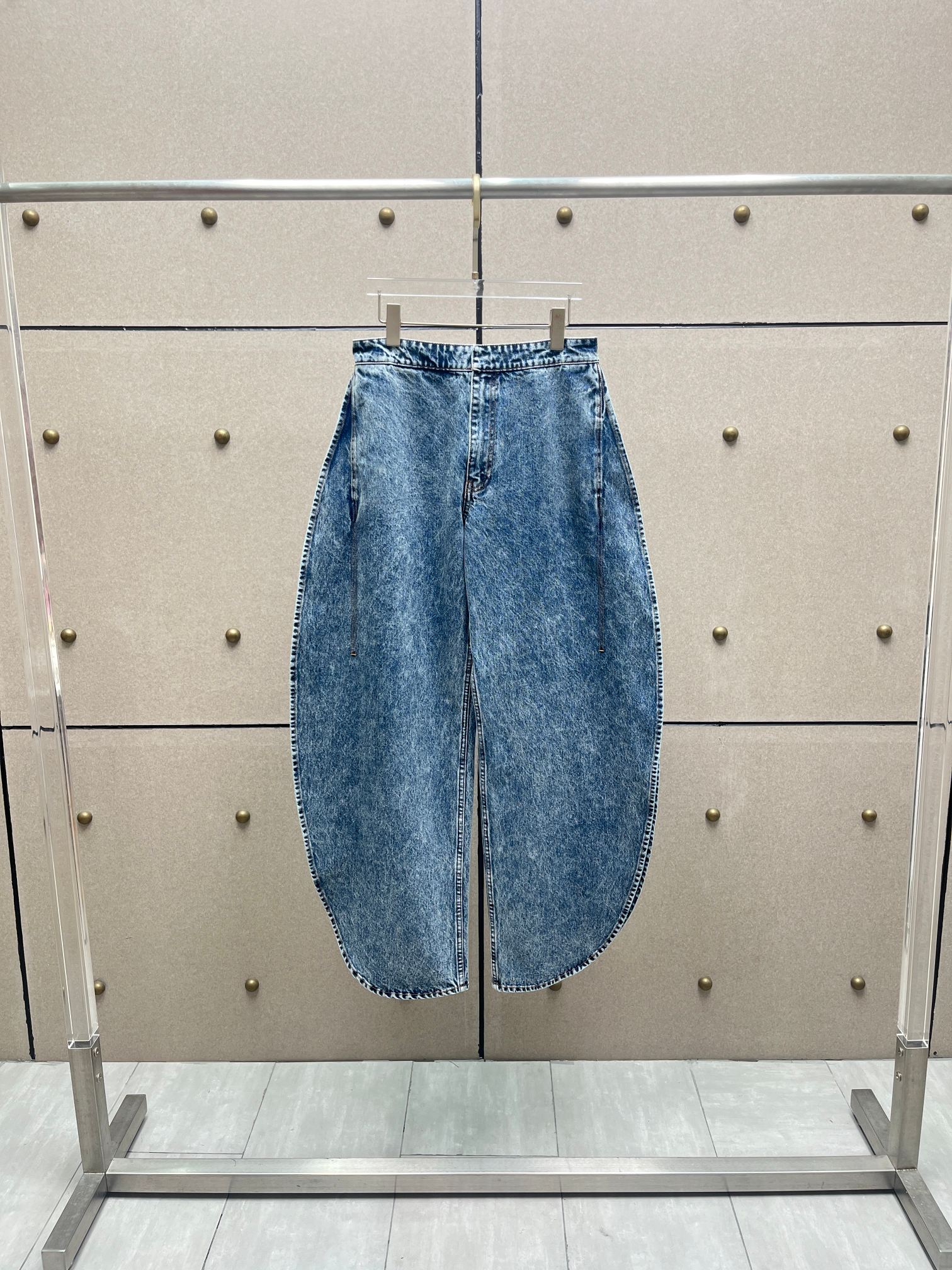 ❤️雪花洗水牛仔裤！棉 SML