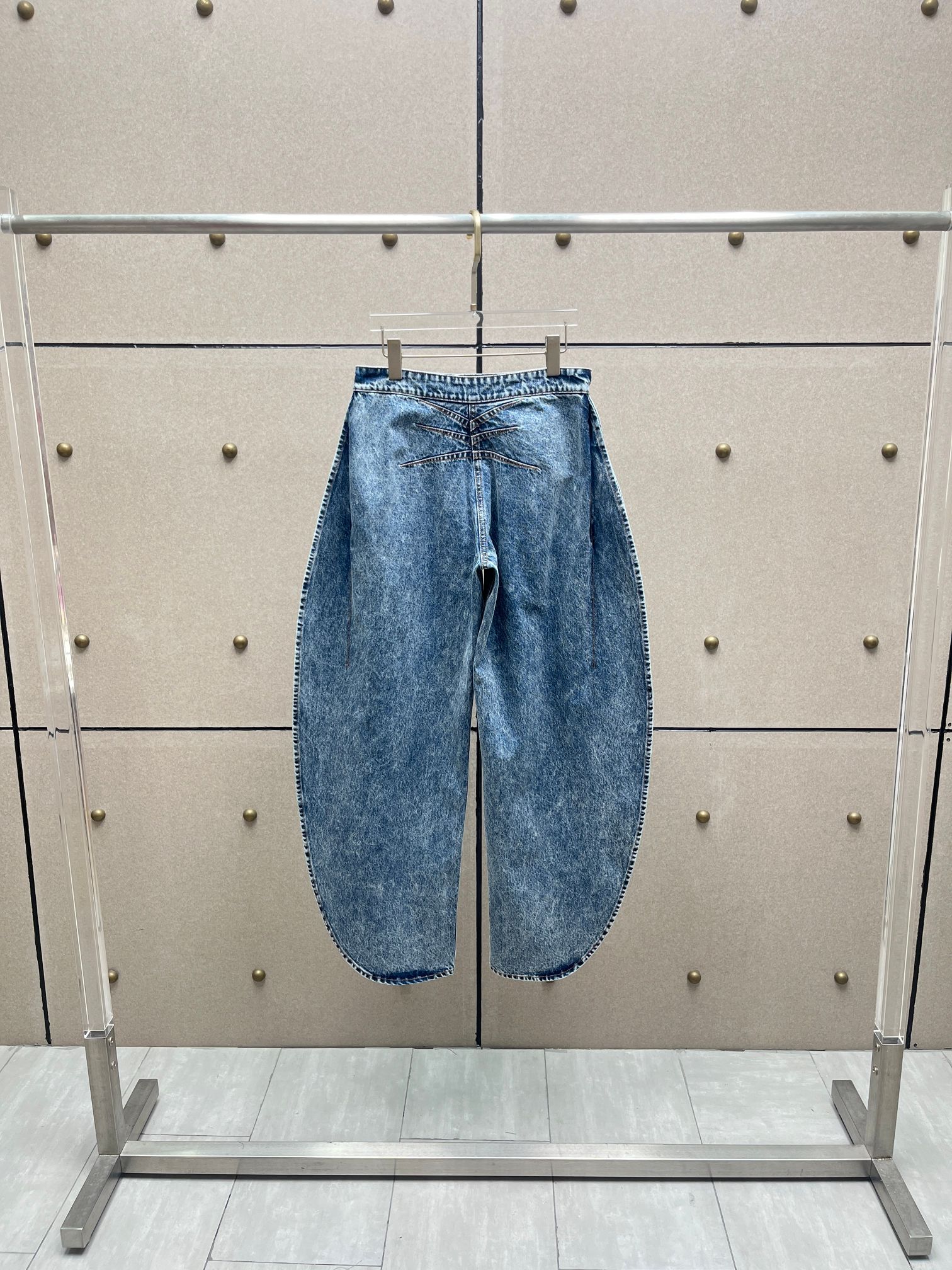 ❤️雪花洗水牛仔裤！棉 SML