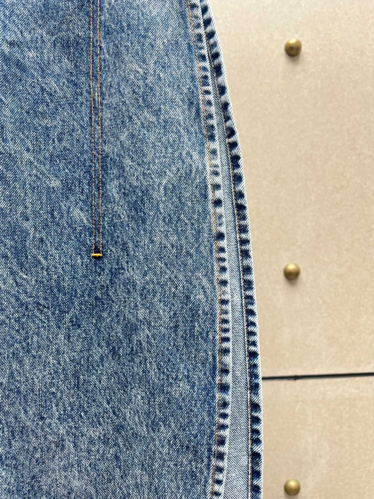 ❤️雪花洗水牛仔裤！棉 SML