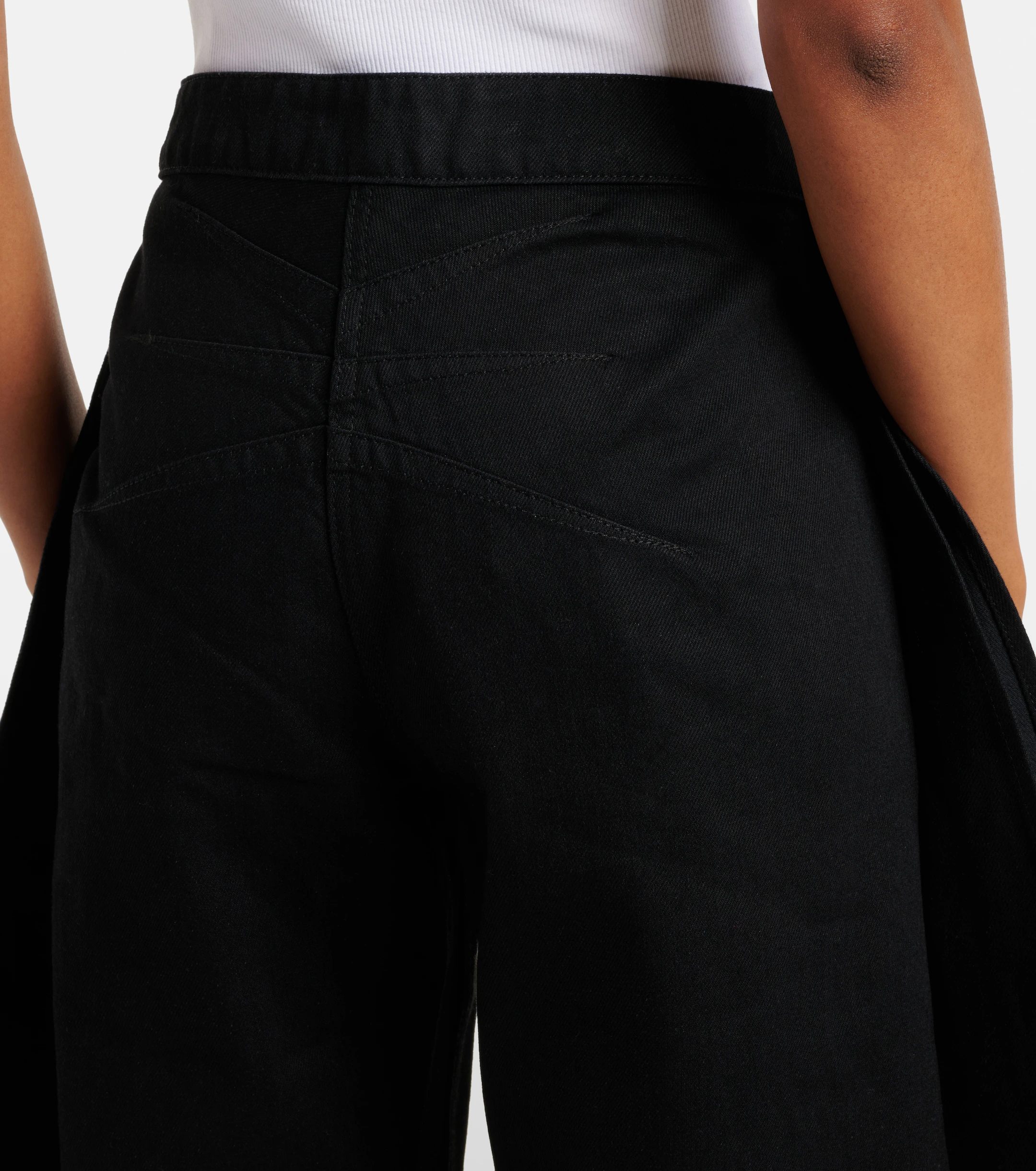 ❤️黑色牛仔裤！棉 SML