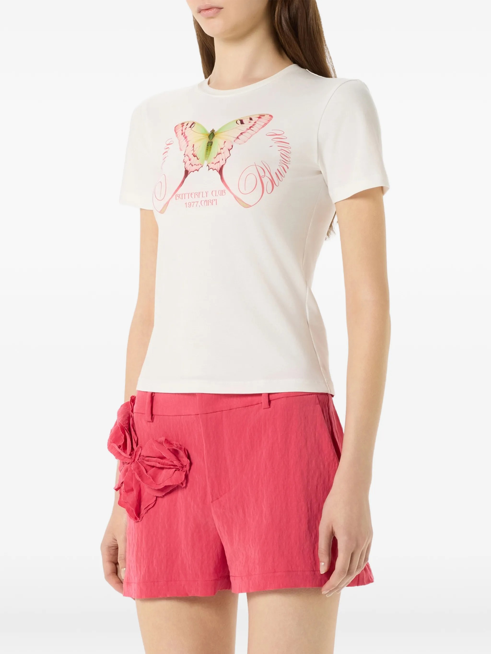 ❤️蝴蝶印花T恤！棉 SML