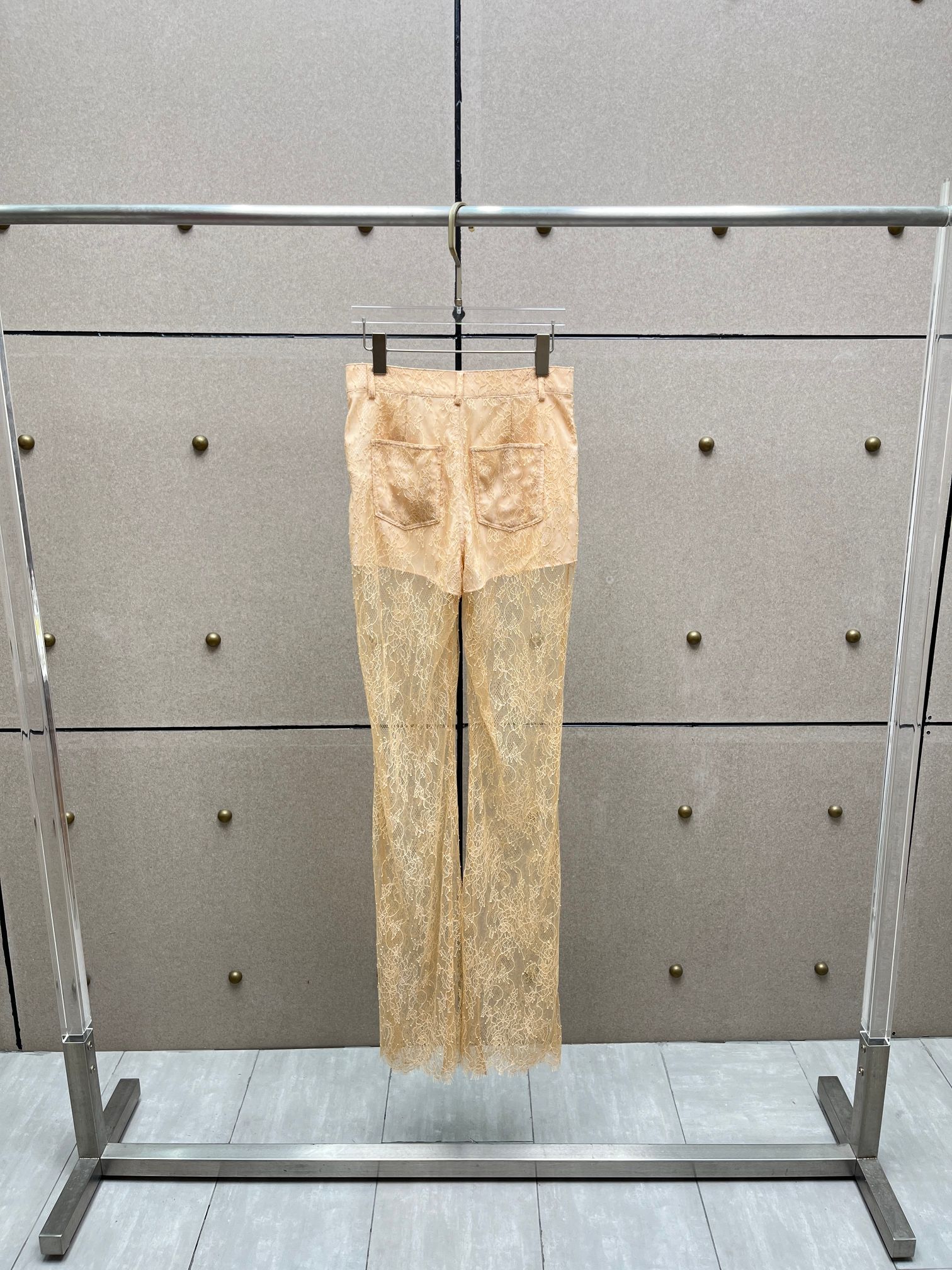 ❤️双层蕾丝长裤！有内衬 两色 SML