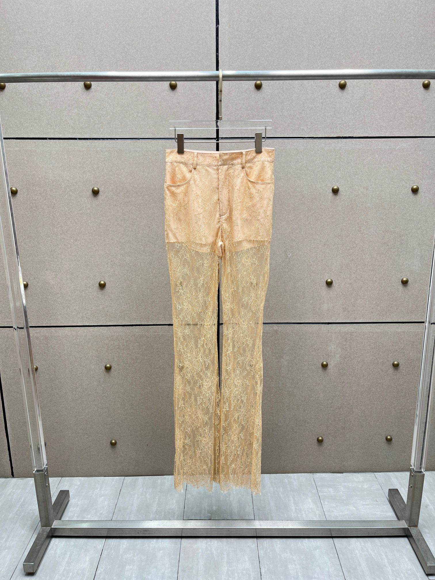 ❤️双层蕾丝长裤！有内衬 两色 SML