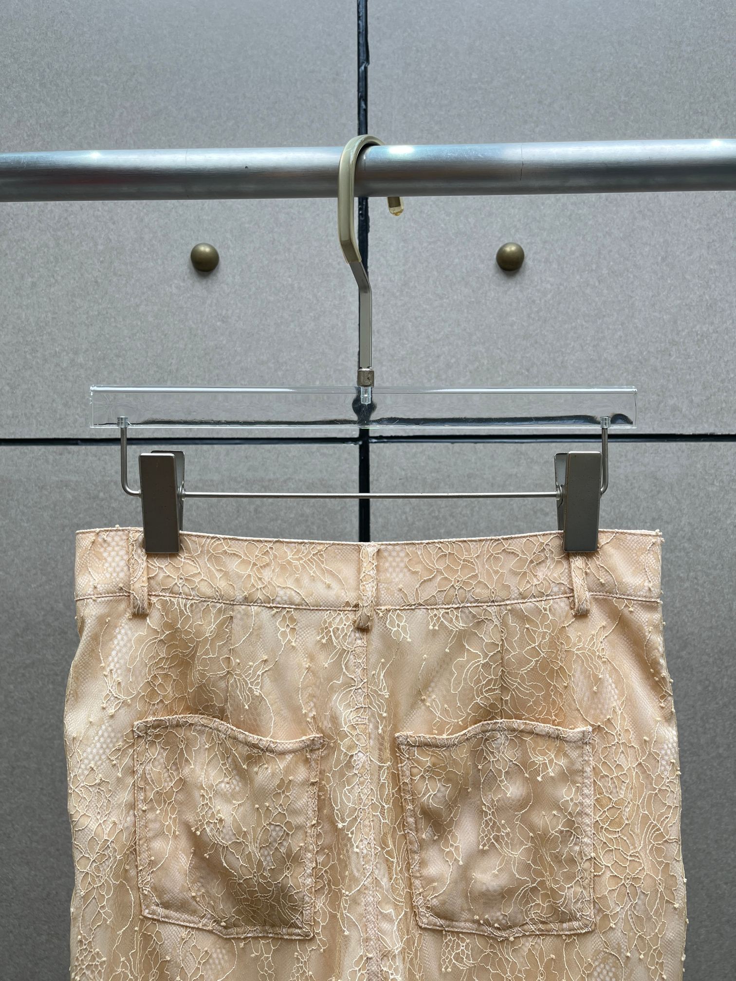 ❤️双层蕾丝长裤！有内衬 两色 SML