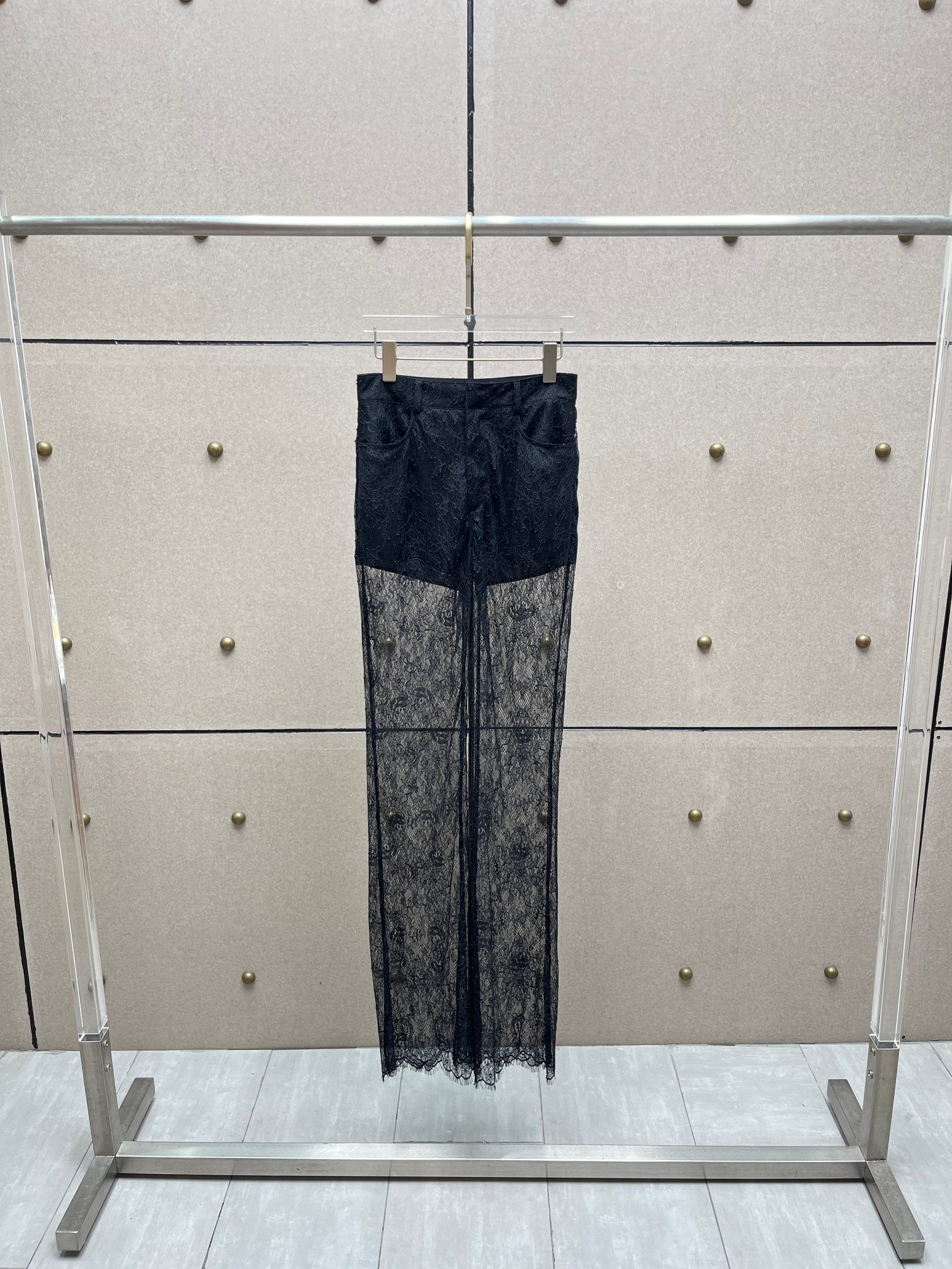 ❤️双层蕾丝长裤！有内衬 两色 SML