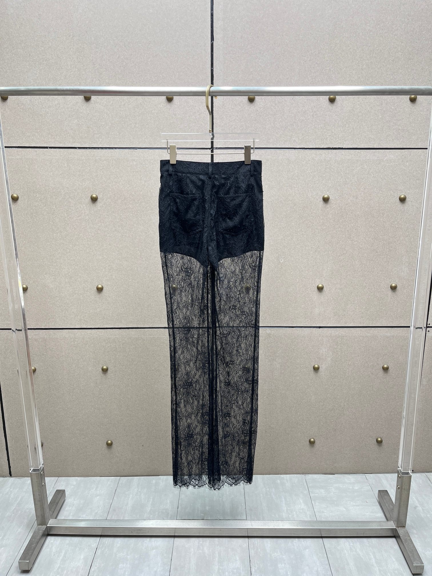 ❤️双层蕾丝长裤！有内衬 两色 SML