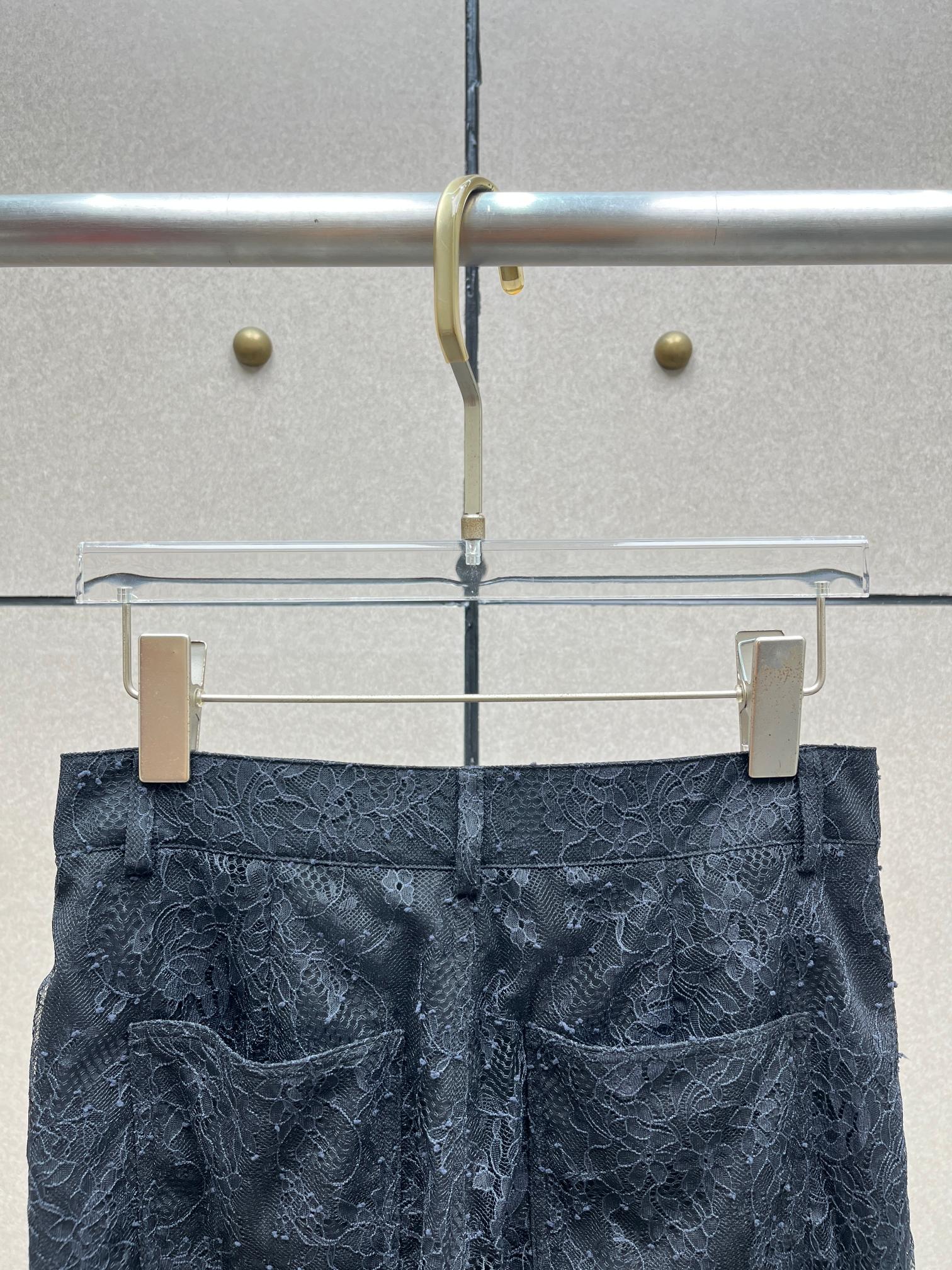 ❤️双层蕾丝长裤！有内衬 两色 SML