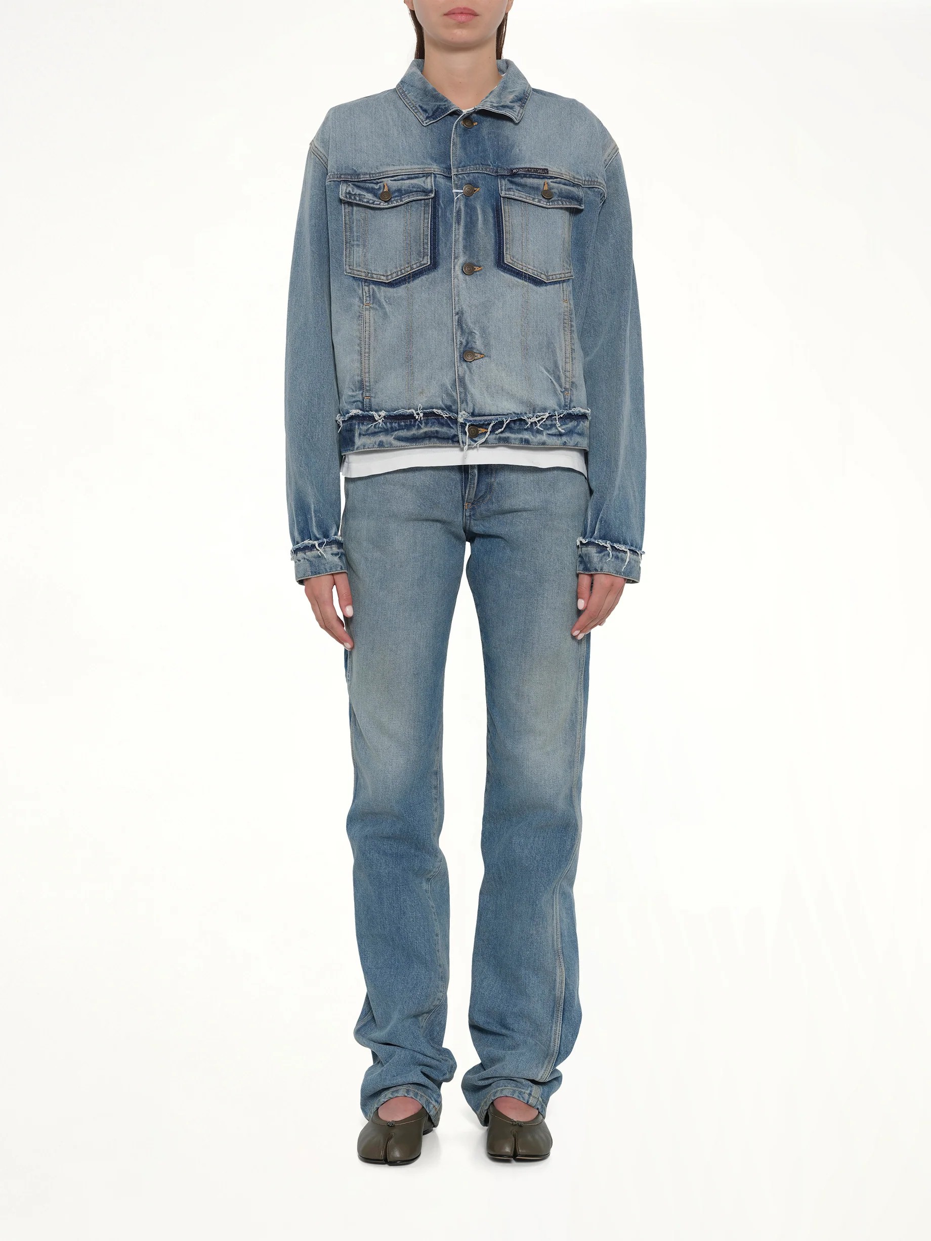 ❤️洗水牛仔外套！棉 SML