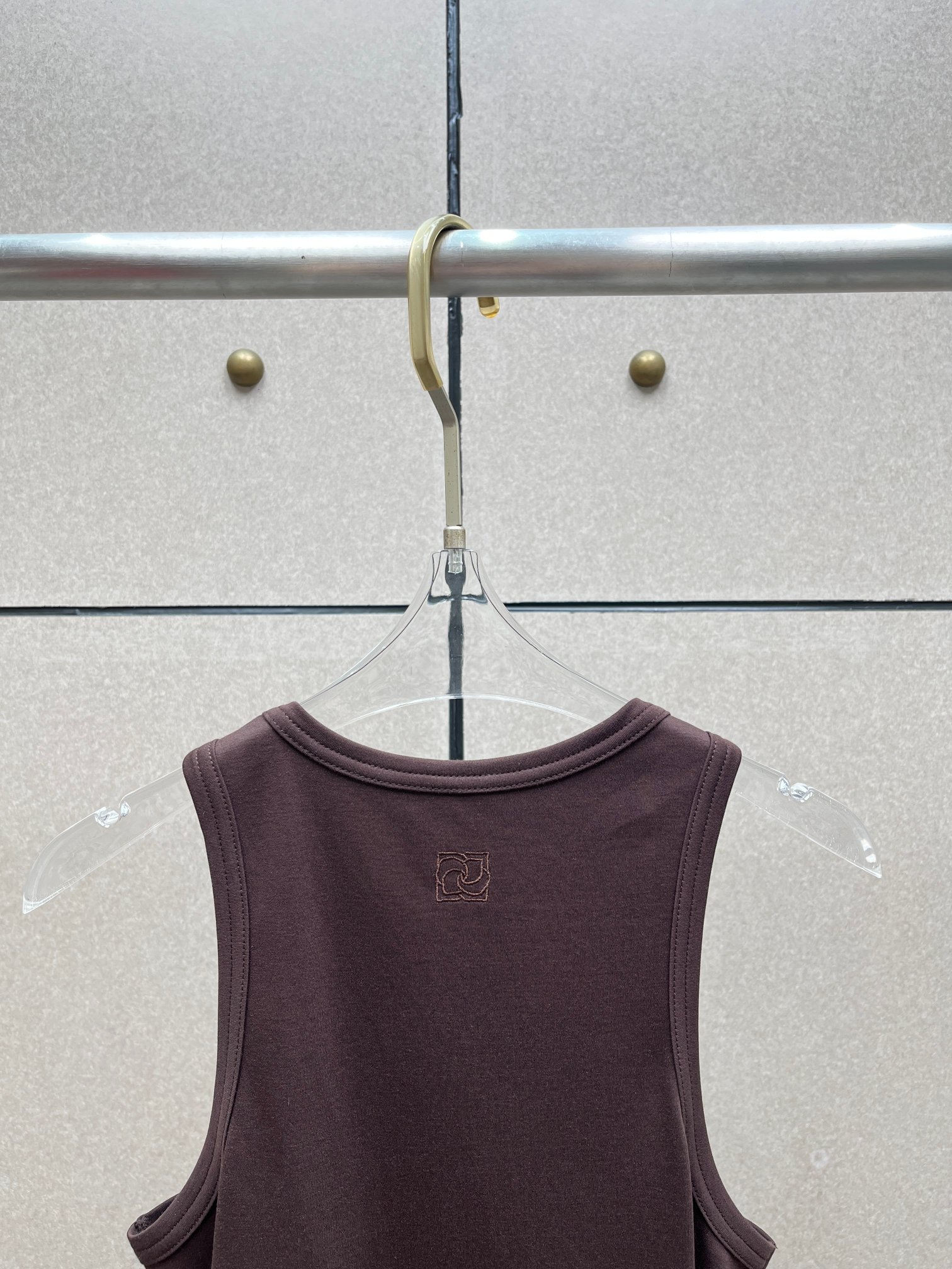 ♥️新款打结纽花背心！棉 两色 SML