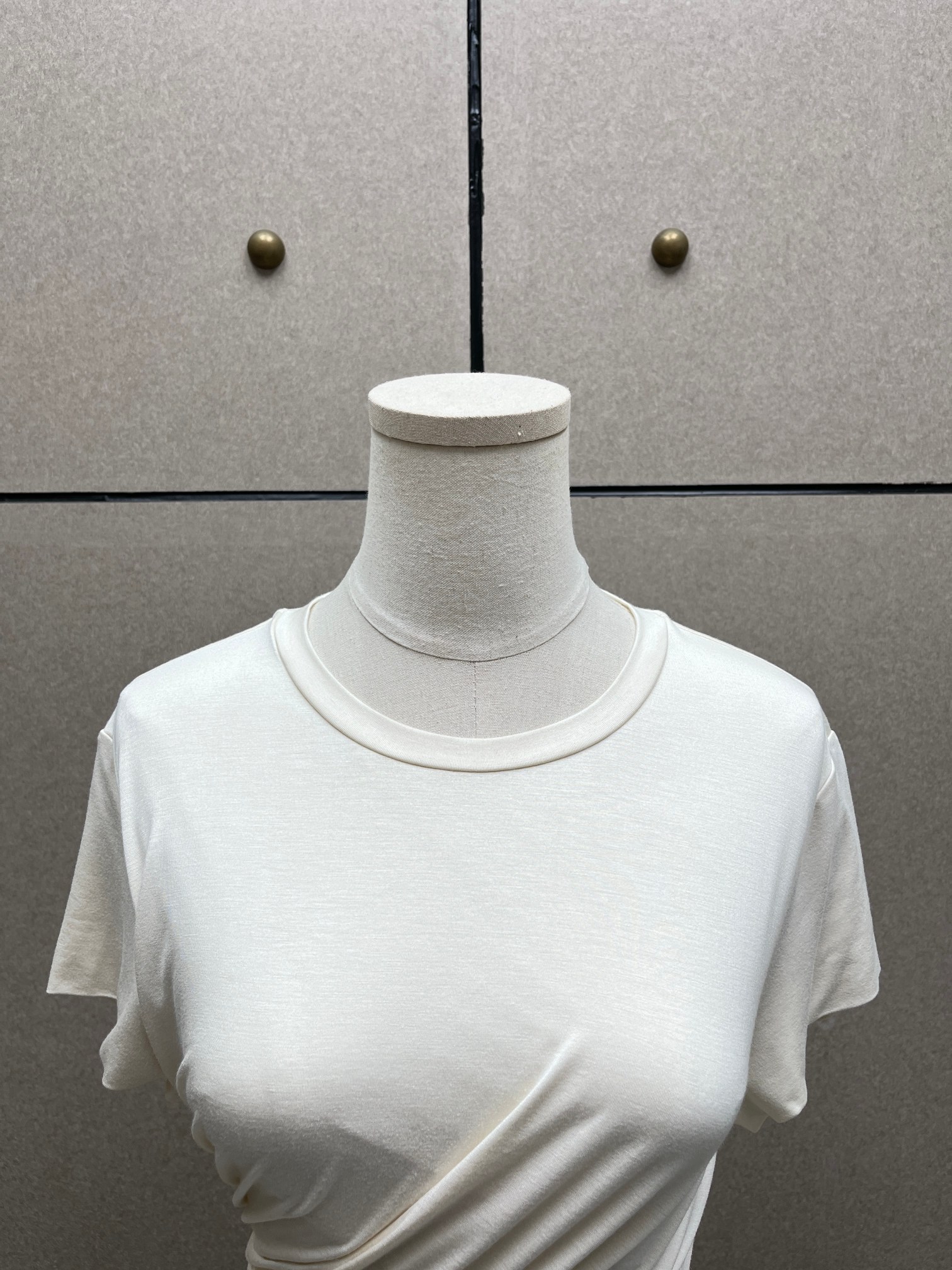 ❤️双层莫代尔纽花T恤！莫代尔 两色 SML