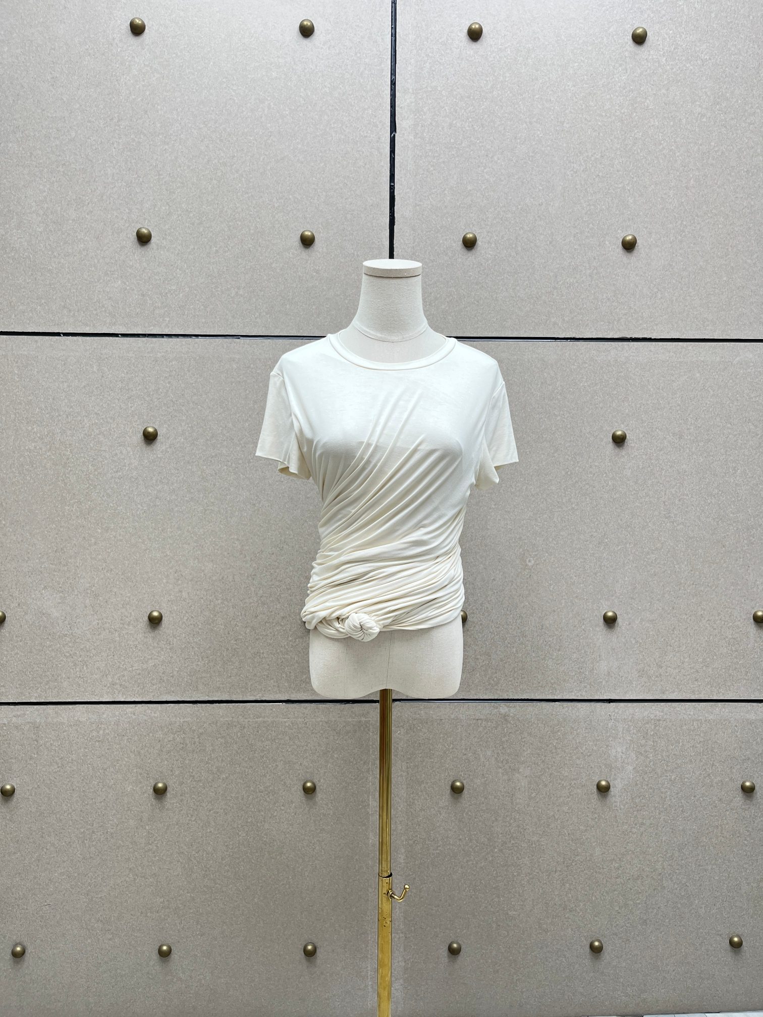 ❤️双层莫代尔纽花T恤！莫代尔 两色 SML