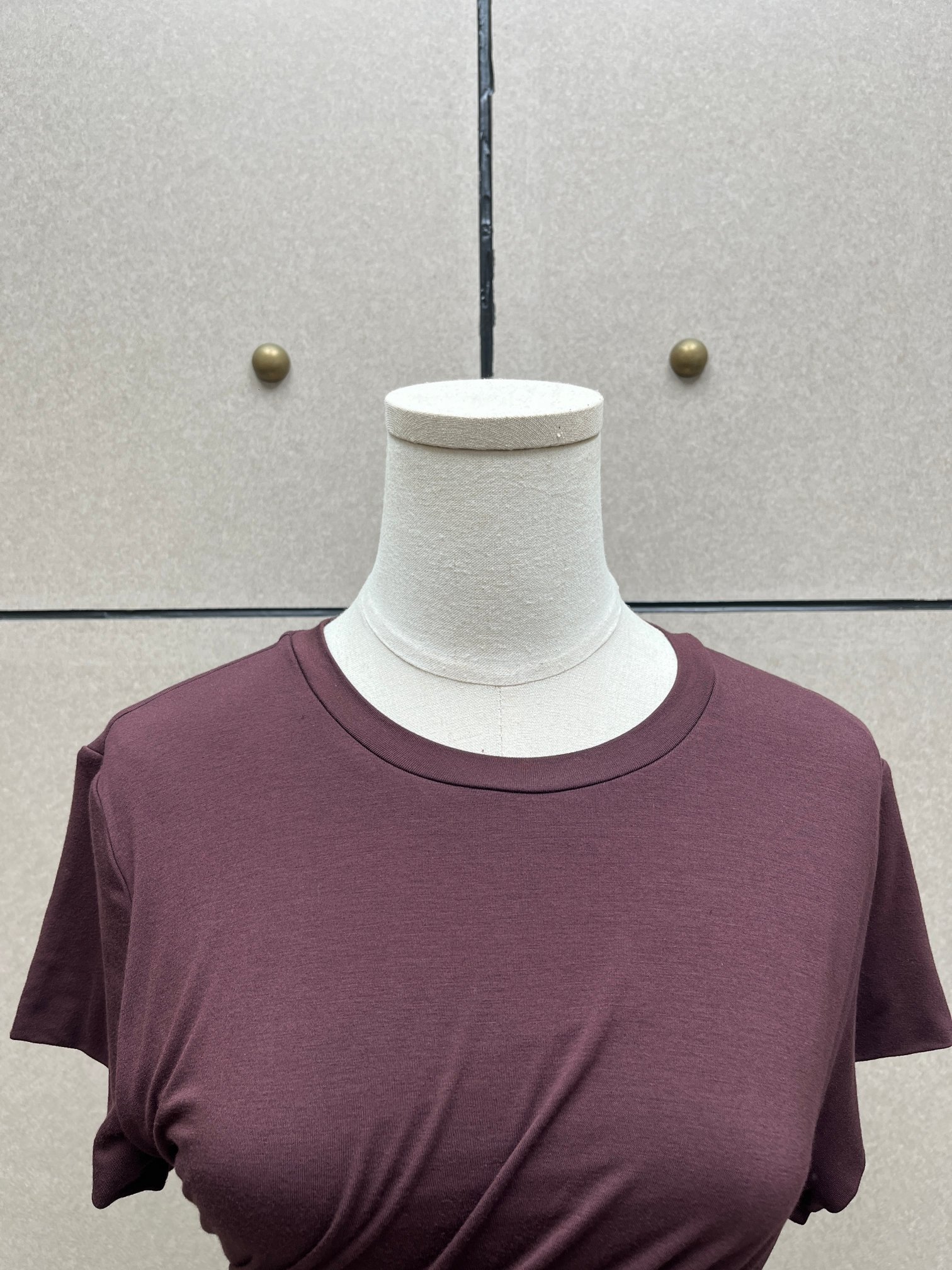 ❤️双层莫代尔纽花T恤！莫代尔 两色 SML