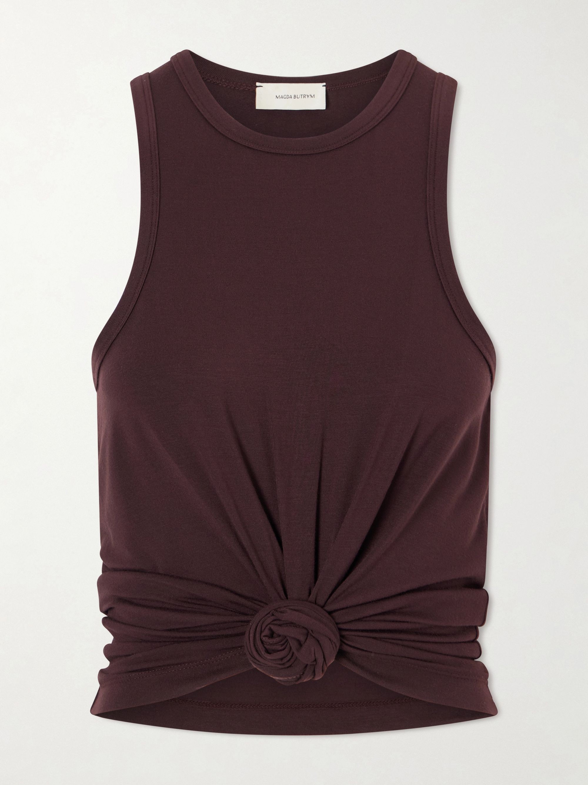 ♥️新款打结纽花背心！棉 两色 SML