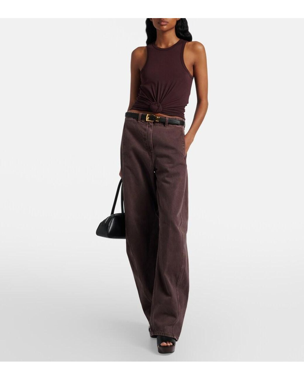 ♥️新款打结纽花背心！棉 两色 SML