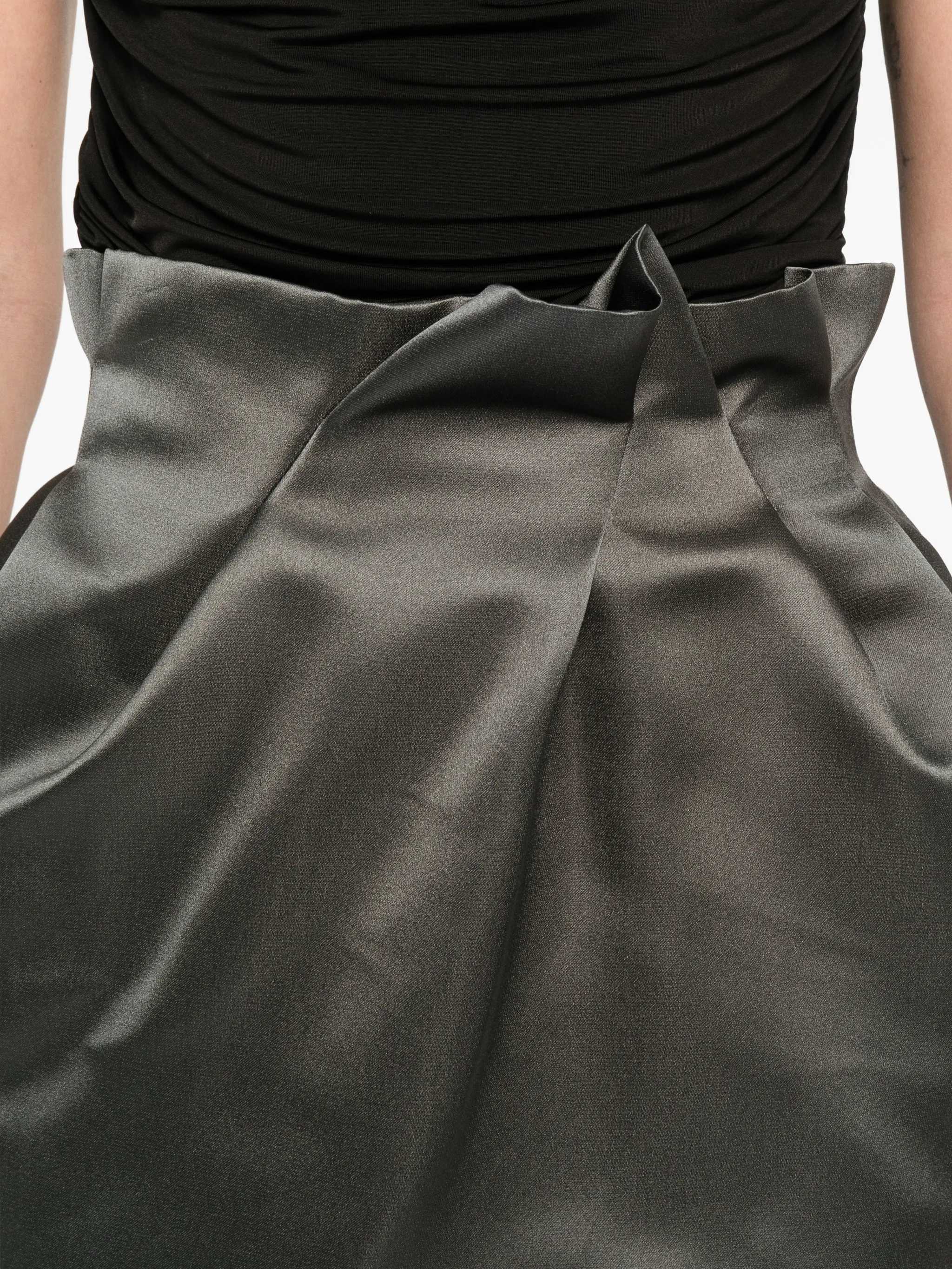 ❤️花苞收褶半裙！两色 SML