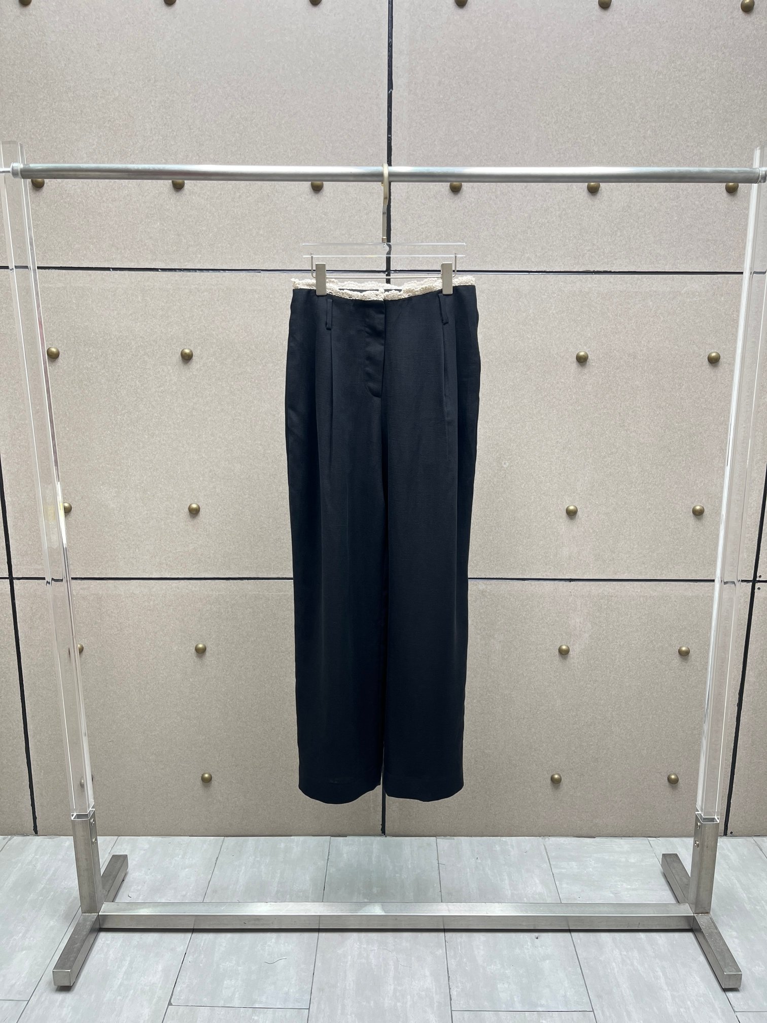 ❤️勾花花边天丝亚麻长裤！SML