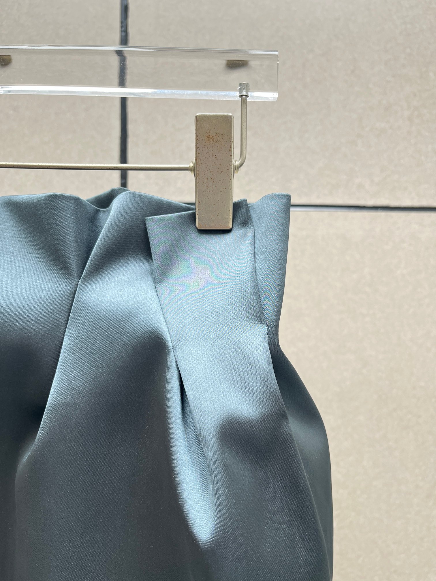 ❤️花苞收褶半裙！两色 SML