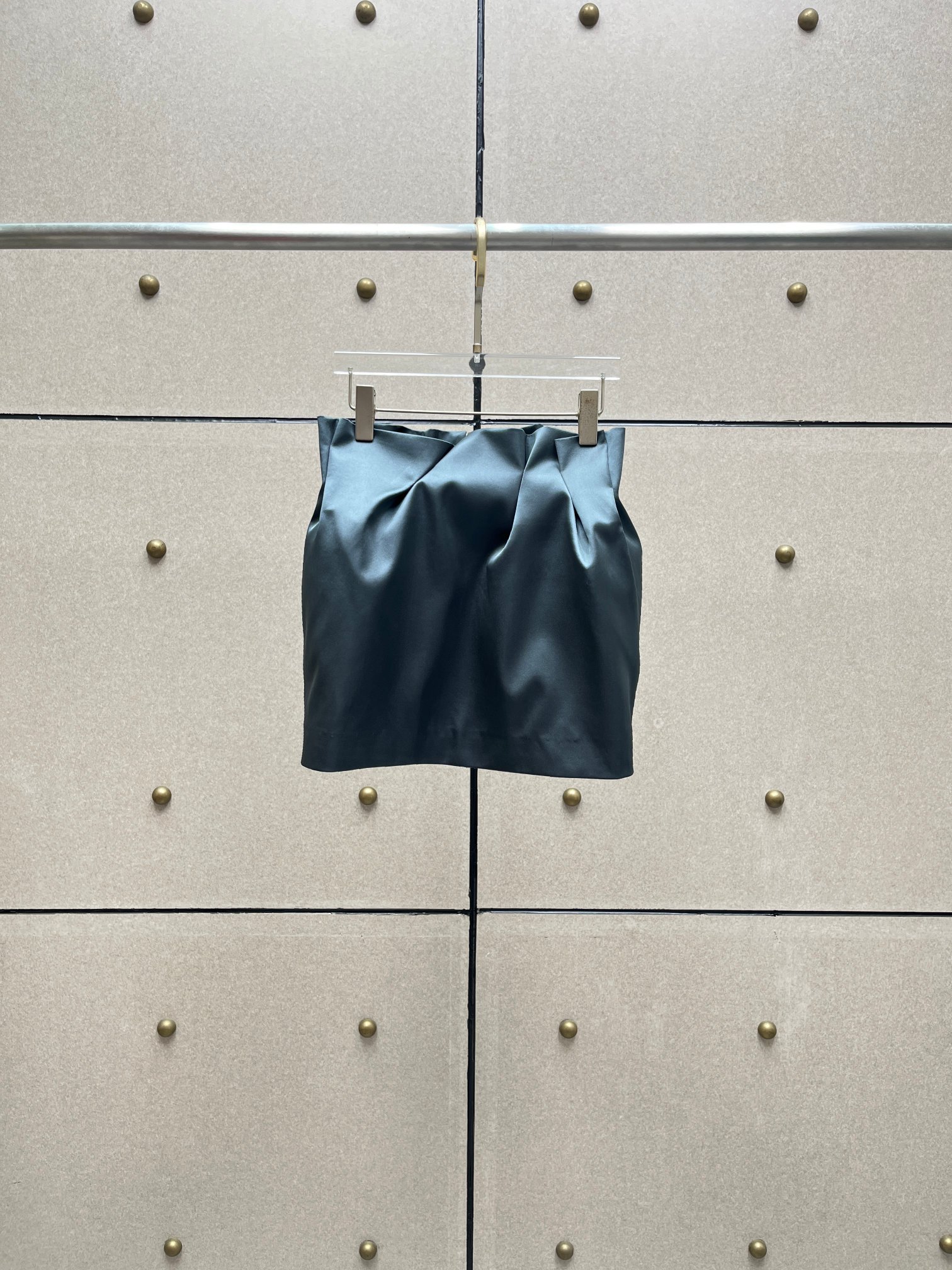 ❤️花苞收褶半裙！两色 SML