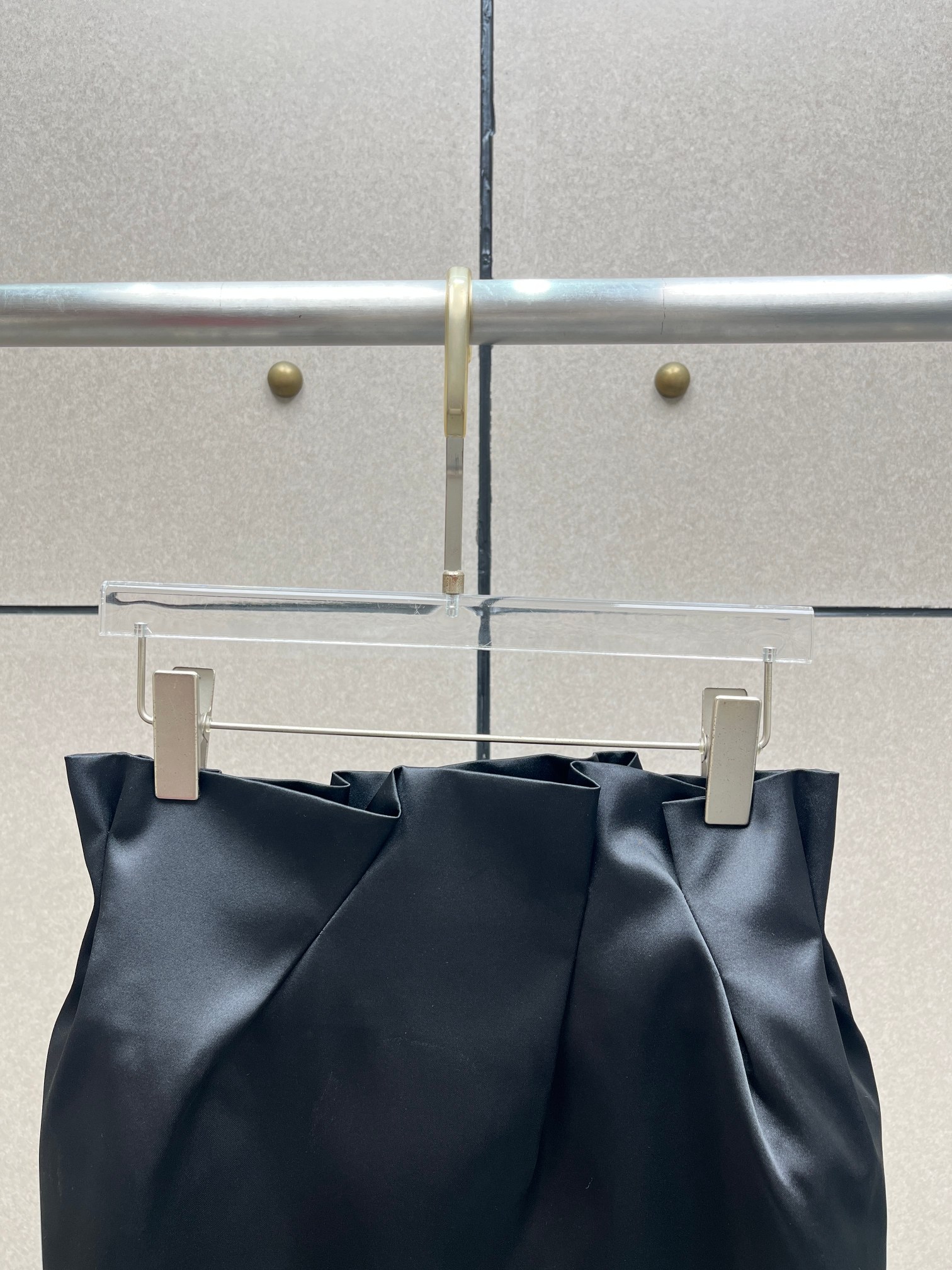 ❤️花苞收褶半裙！两色 SML