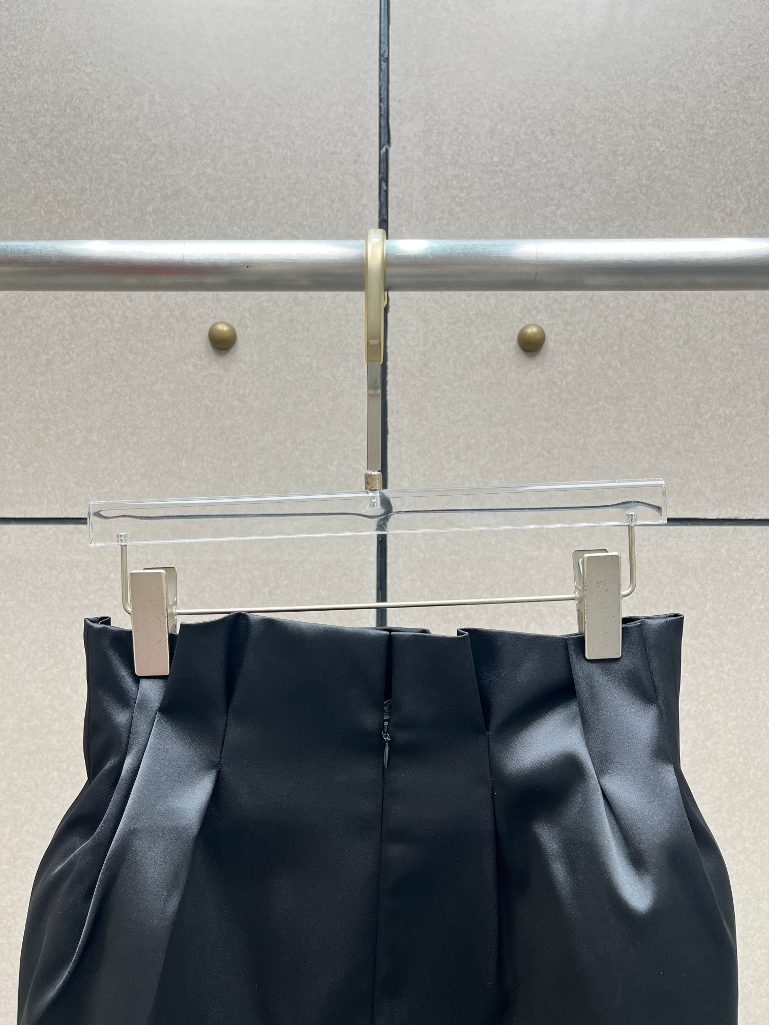 ❤️花苞收褶半裙！两色 SML