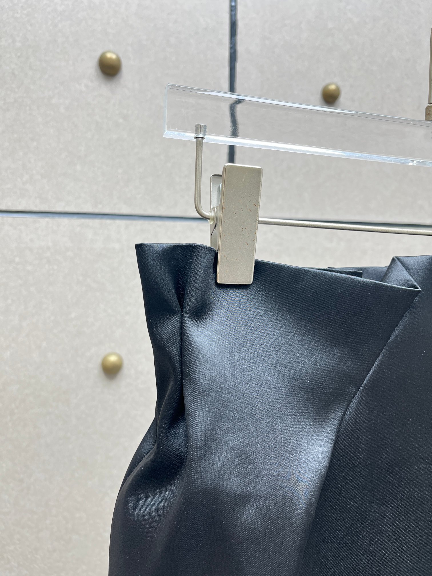 ❤️花苞收褶半裙！两色 SML